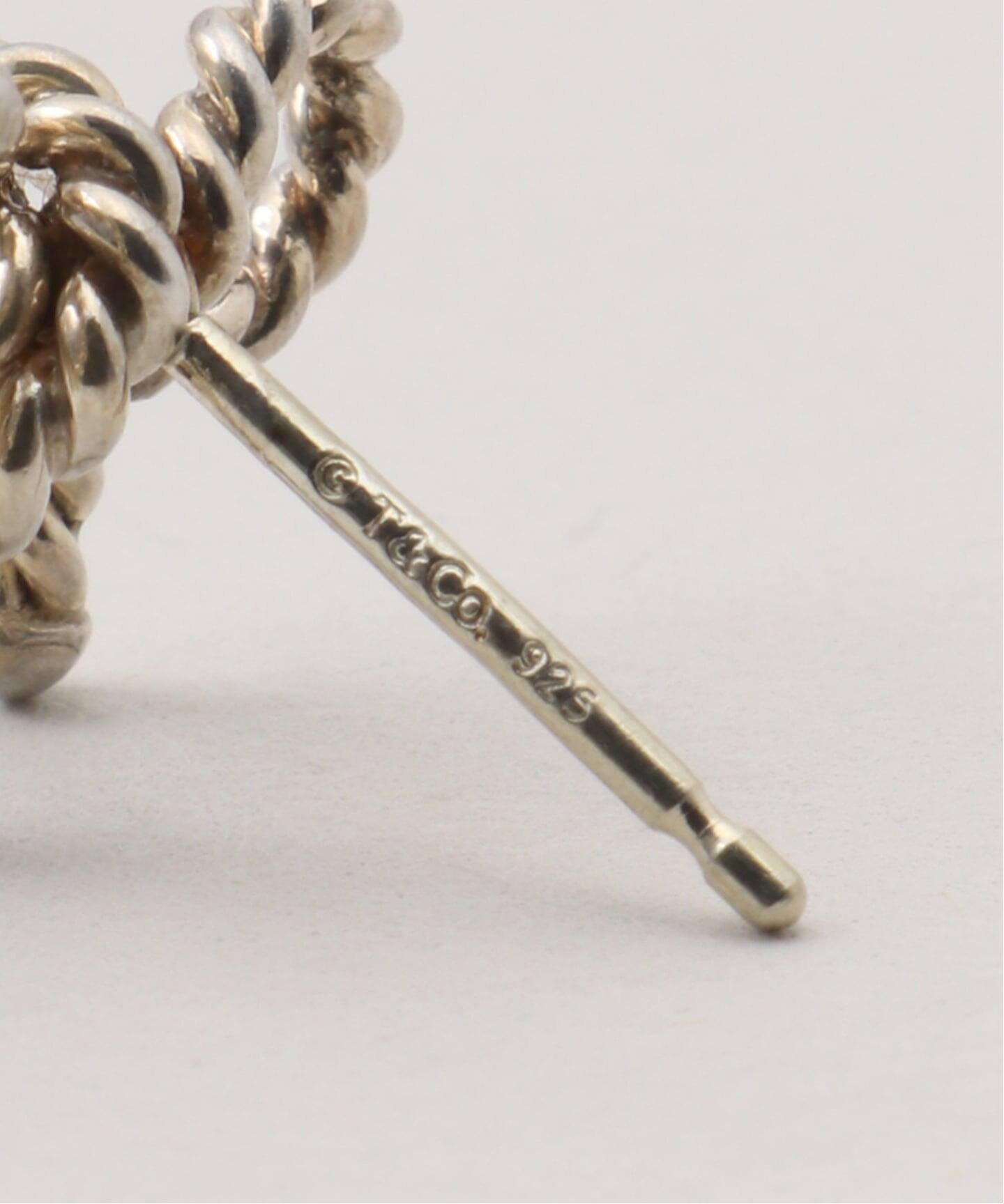 VINTAGE TIFFANY&Co./ティファニー】Twist ribbon pierce (両耳