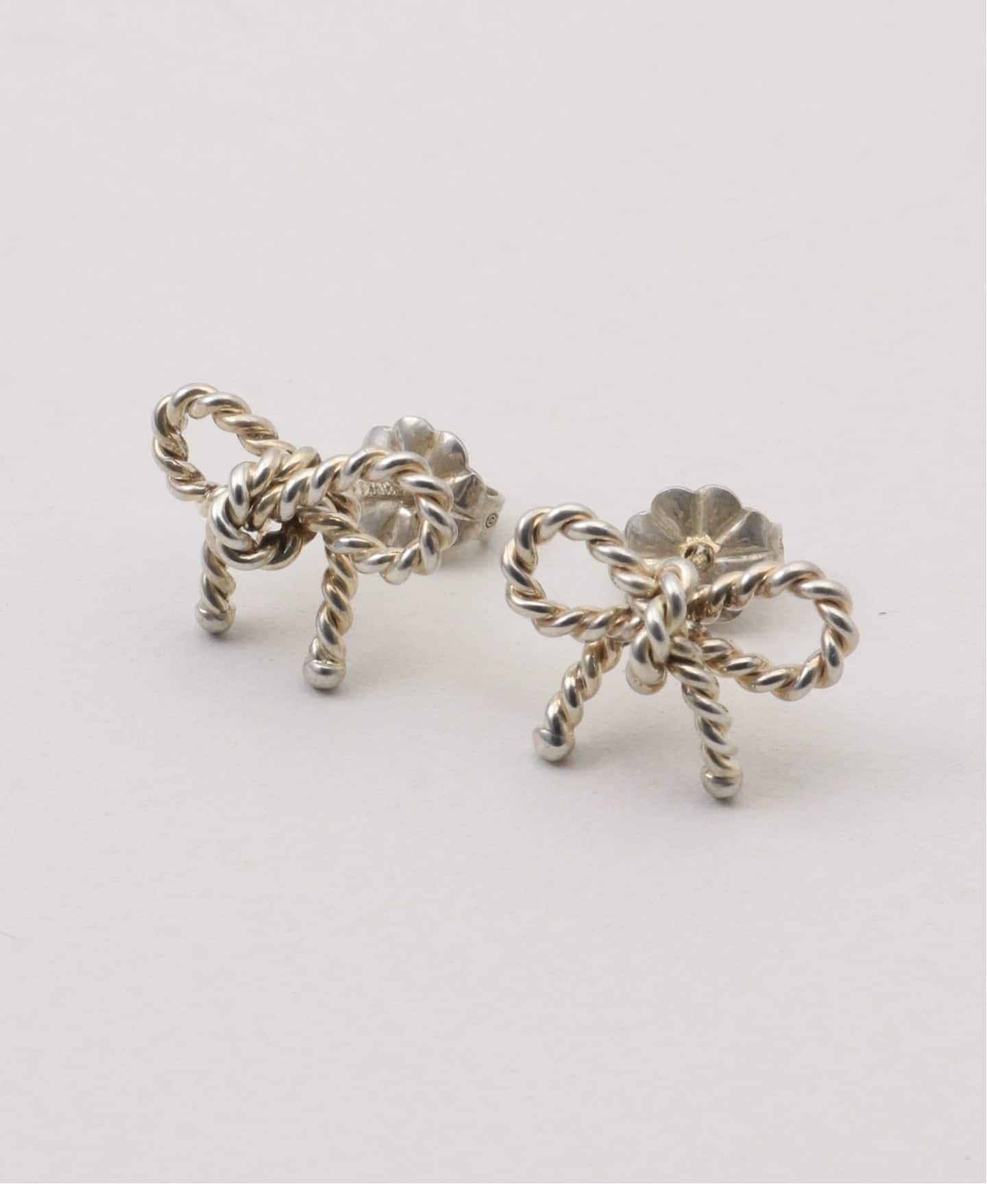 VINTAGE TIFFANY&Co./ティファニー】Twist ribbon pierce (両耳