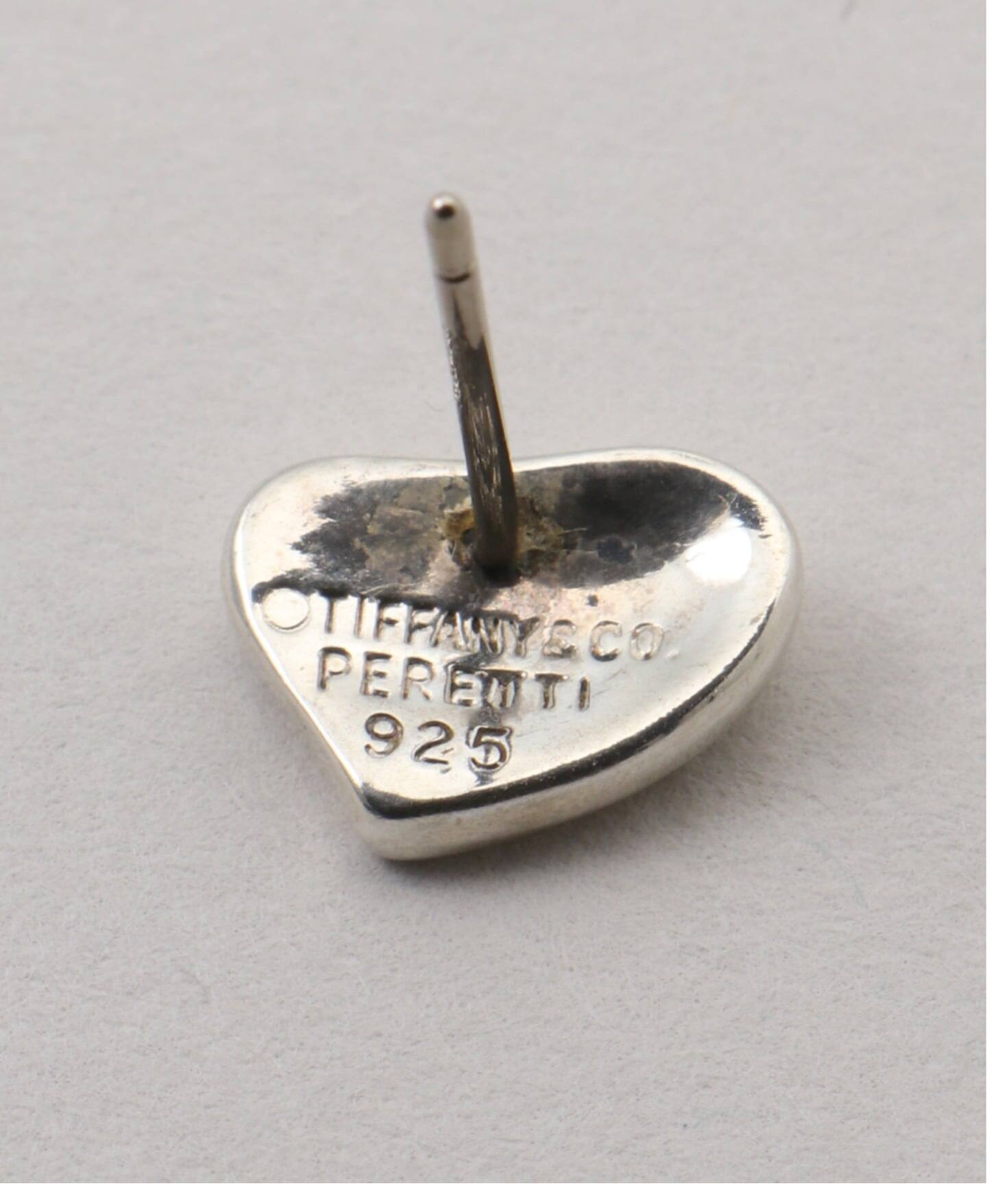 VINTAGE TIFFANY&Co./ティファニー】Full heart pierce (両耳)（ピアス