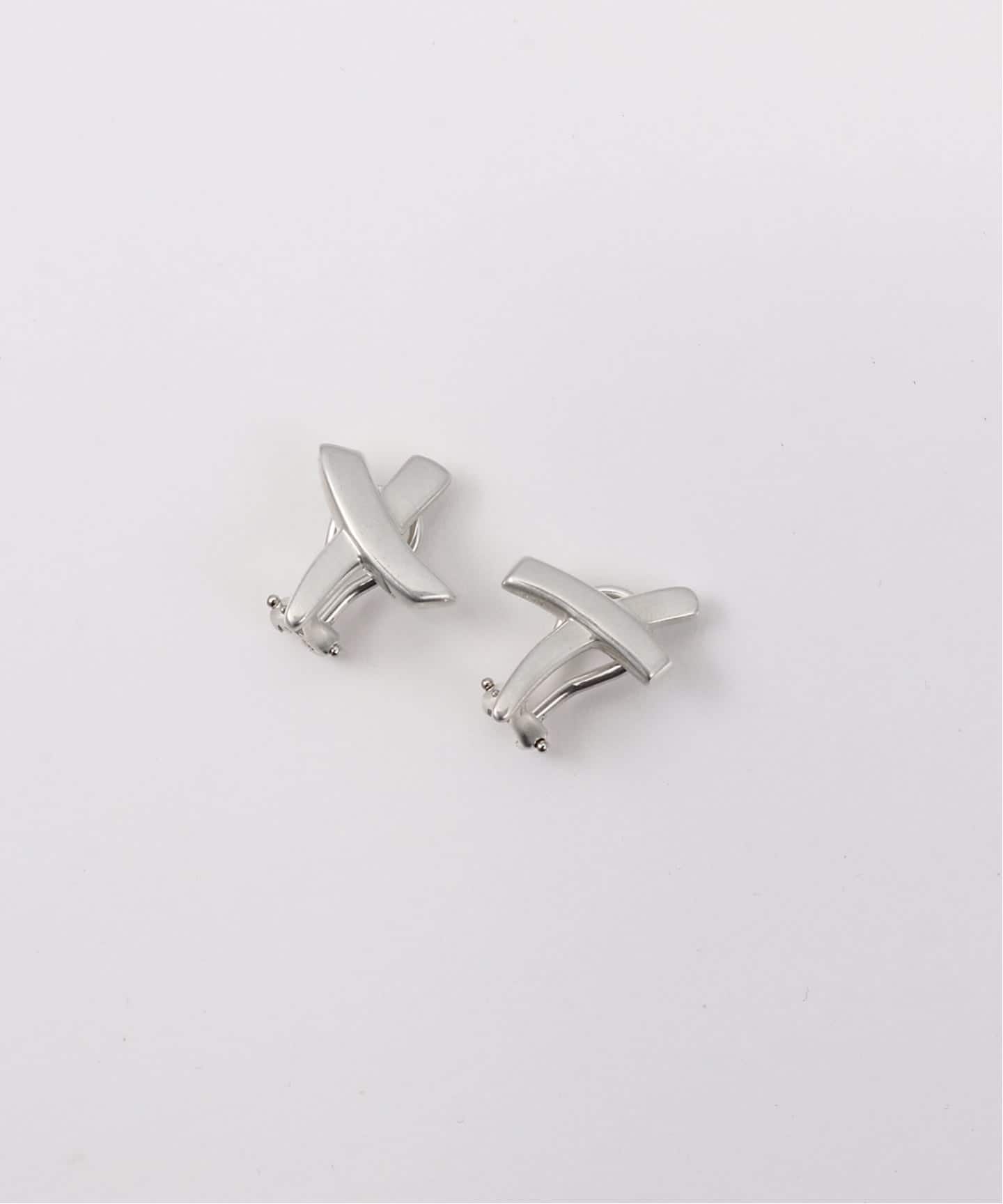 メンズ　ティファニー　TIFFANY&Co. イヤリング　両耳　シルバー925 VINTAGE TIFFANY&Co./ティファニー】Kiss earring (両耳)（ピアス（両