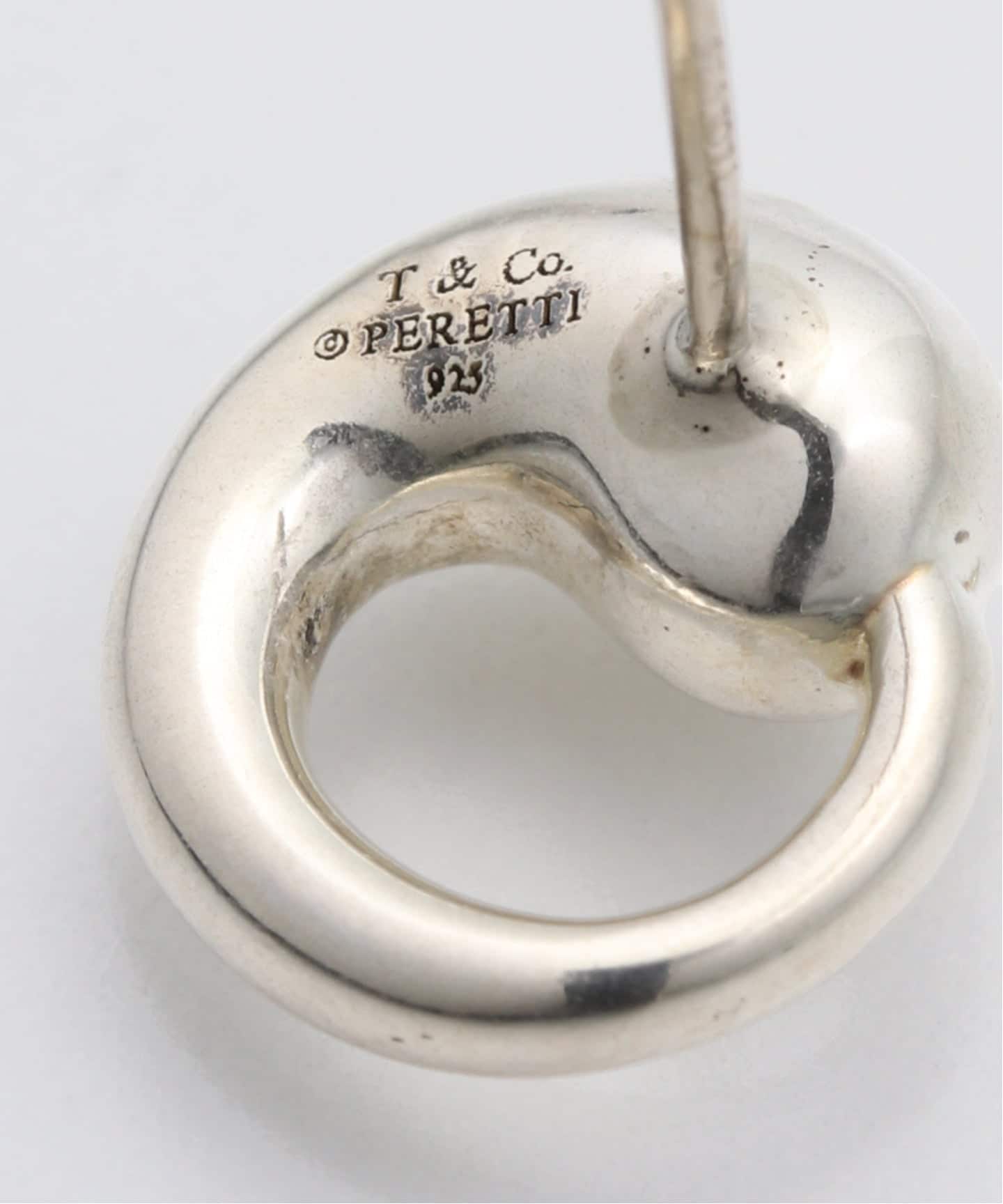 VINTAGE TIFFANY&Co./ティファニー】Eternal circle pierce (両耳