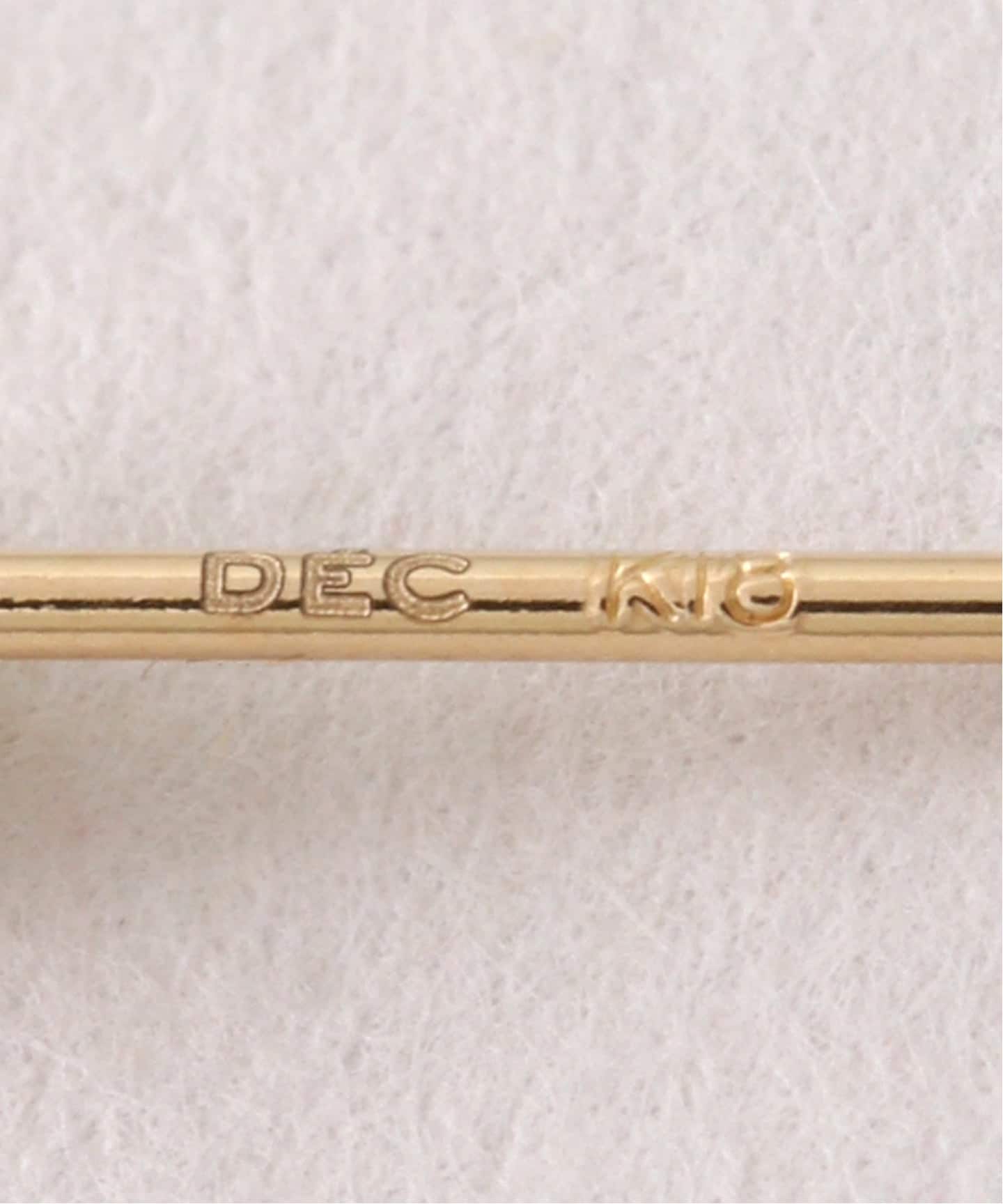 18K 0.3 ball pierce(両耳)（ピアス（両耳用））｜DECOUVERTE（デクー