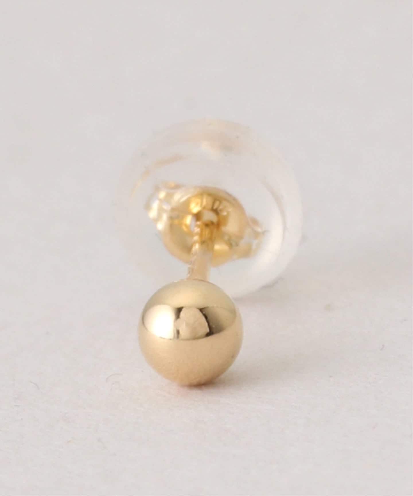 18K 0.3 ball pierce(両耳)（ピアス（両耳用））｜DECOUVERTE（デクー
