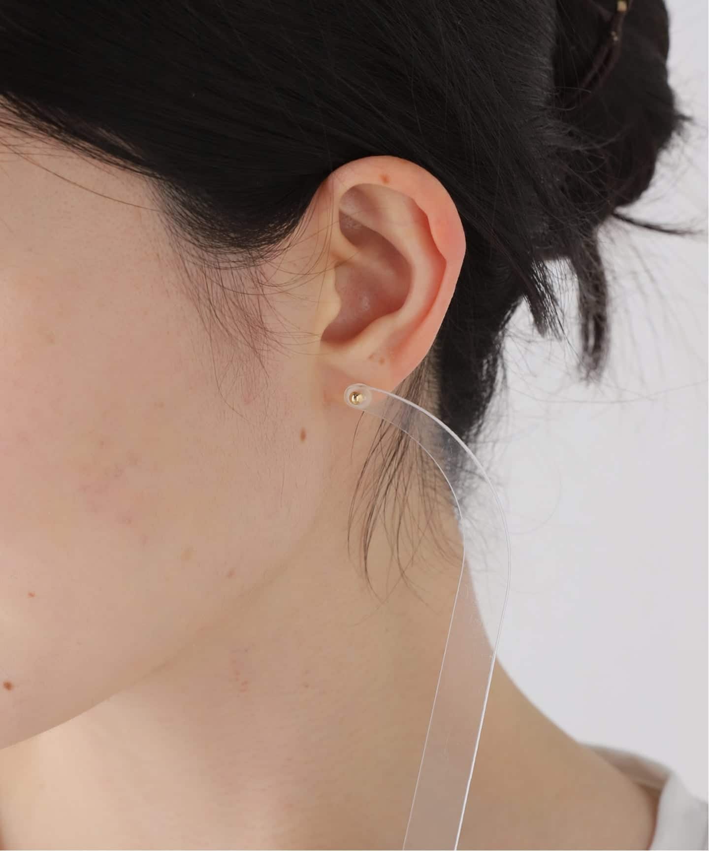 18K 0.3 ball pierce(両耳)（ピアス（両耳用））｜DECOUVERTE（デクー