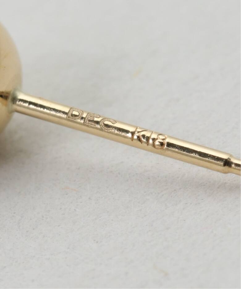 18K 0.5 ball pierce(両耳)（ピアス（両耳用））｜DECOUVERTE（デクー 