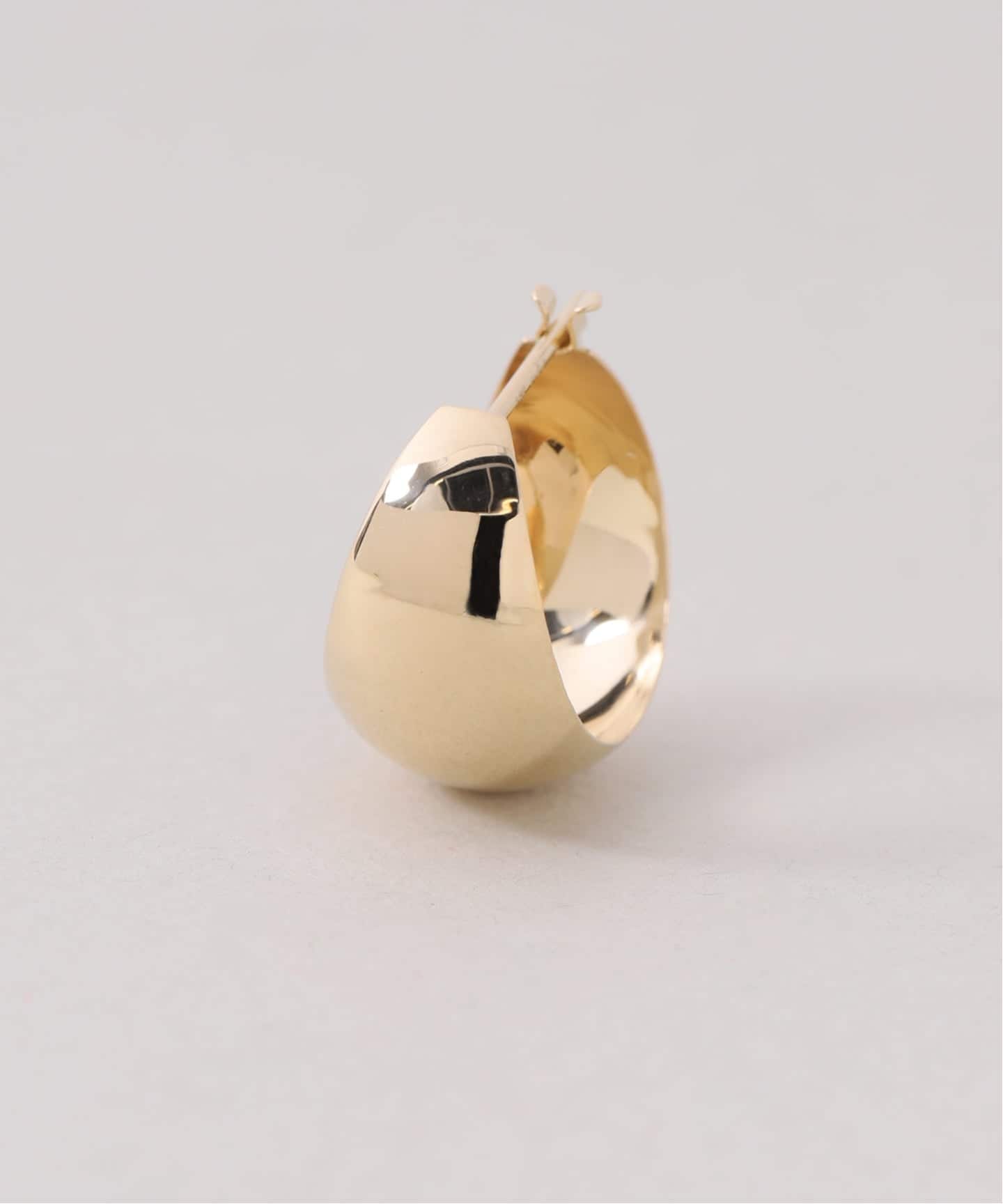 18K wide volume pierce(両耳)（ピアス（両耳用））｜DECOUVERTE