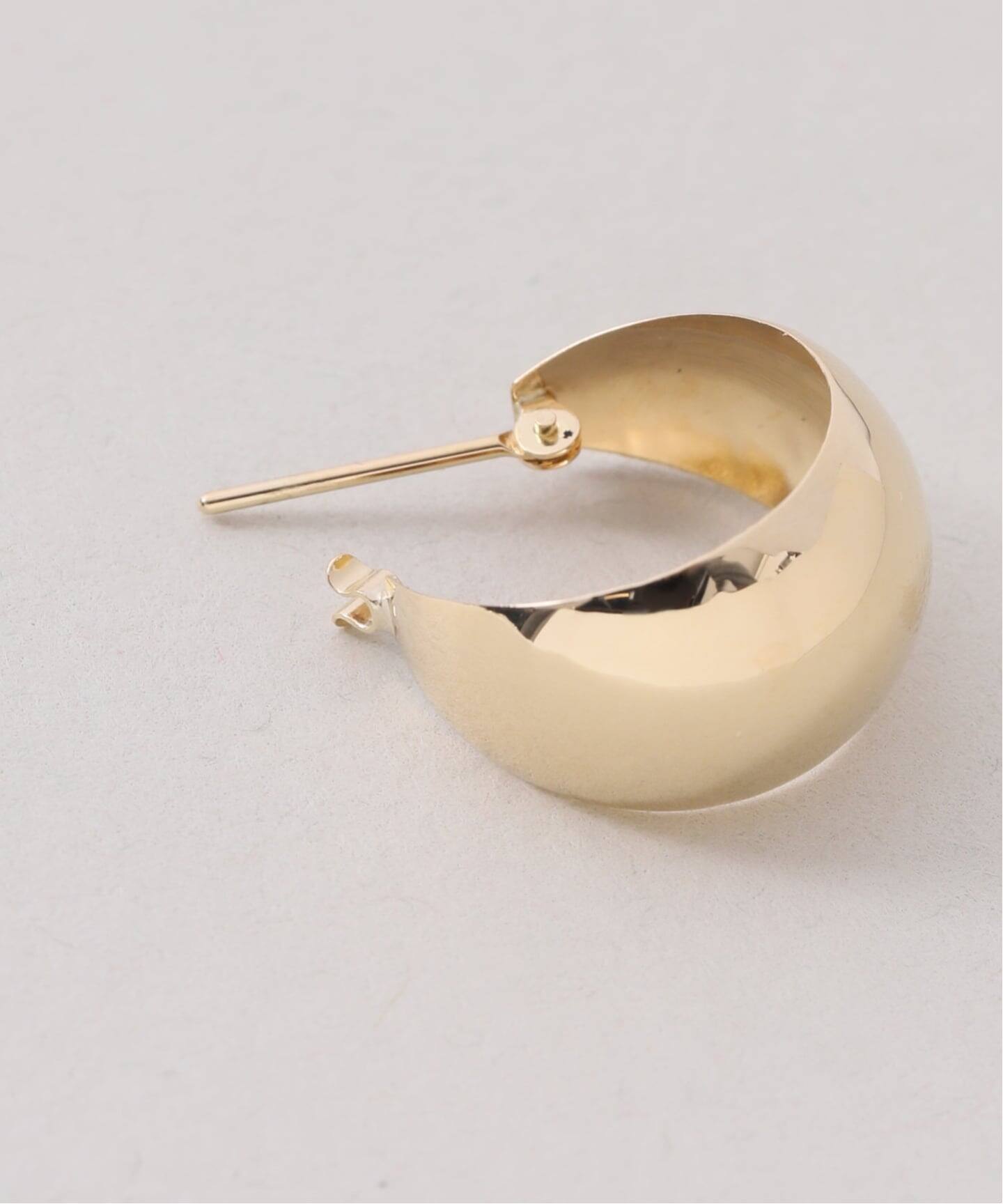 18K wide volume pierce(両耳)（ピアス（両耳用））｜DECOUVERTE