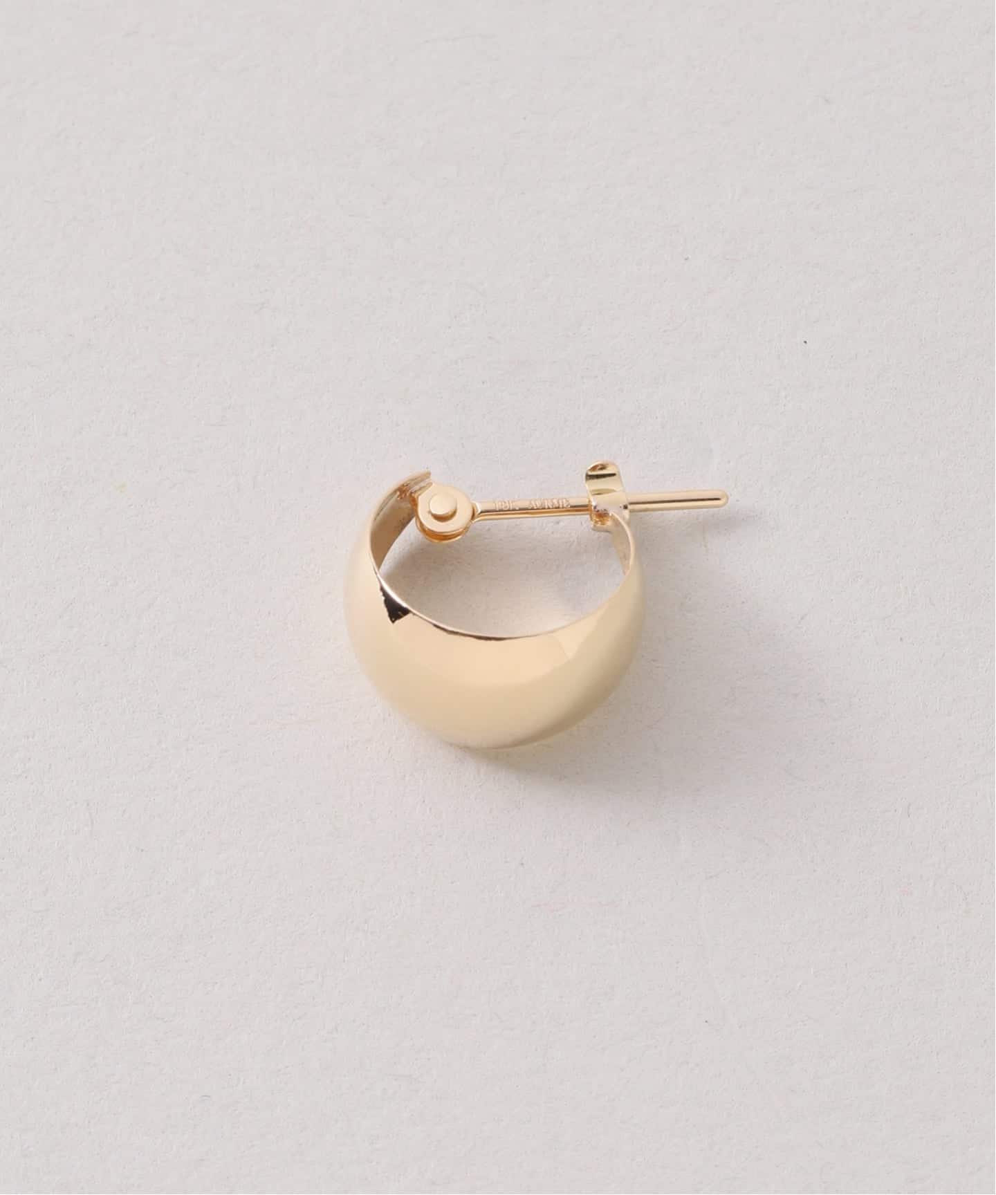 18K wide volume small pierce (両耳)（ピアス（両耳用