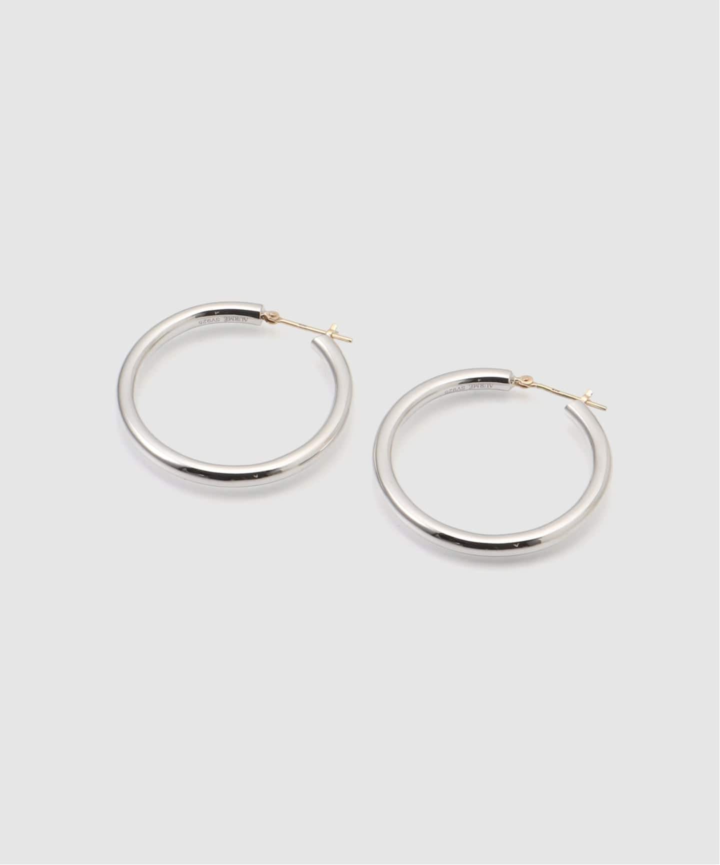 essential hoop pierce 3/30 SV925（両耳）（ピアス（両耳用
