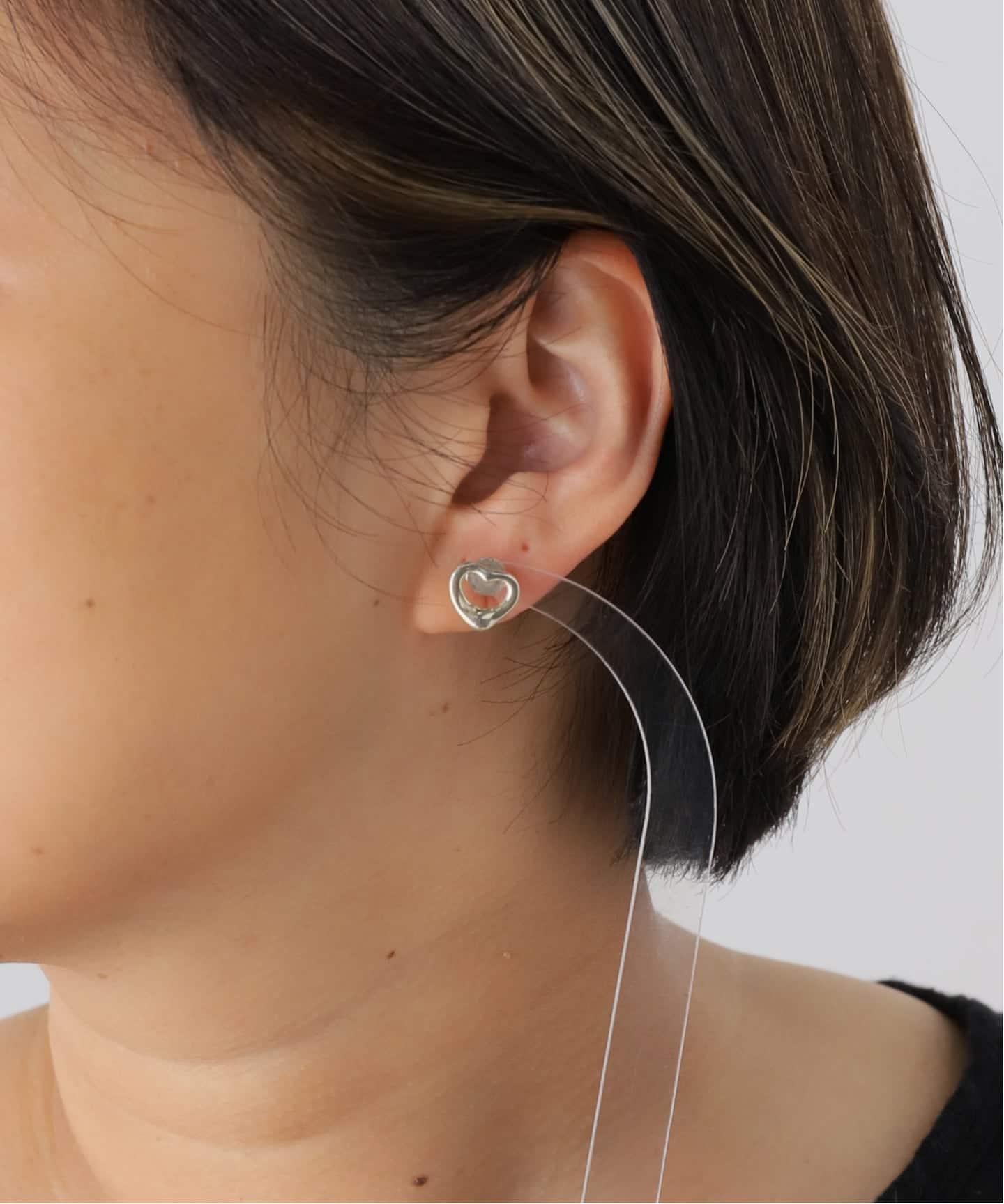 VINTAGE TIFFANY&Co./ティファニー】Open heart pierce m(両耳