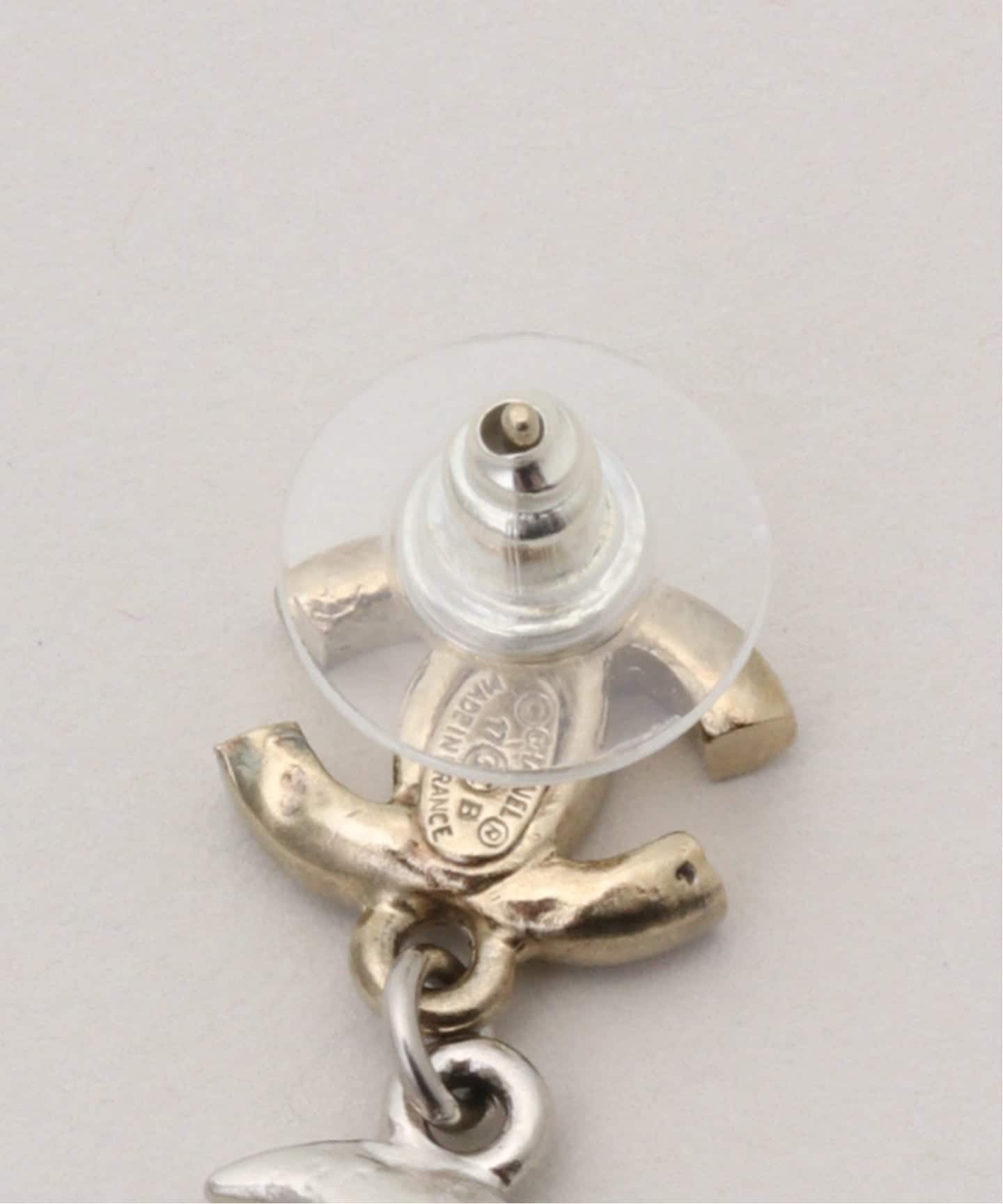 CHANEL/シャネル】CC pierce rs star&moon(両耳)（ピアス（両耳用