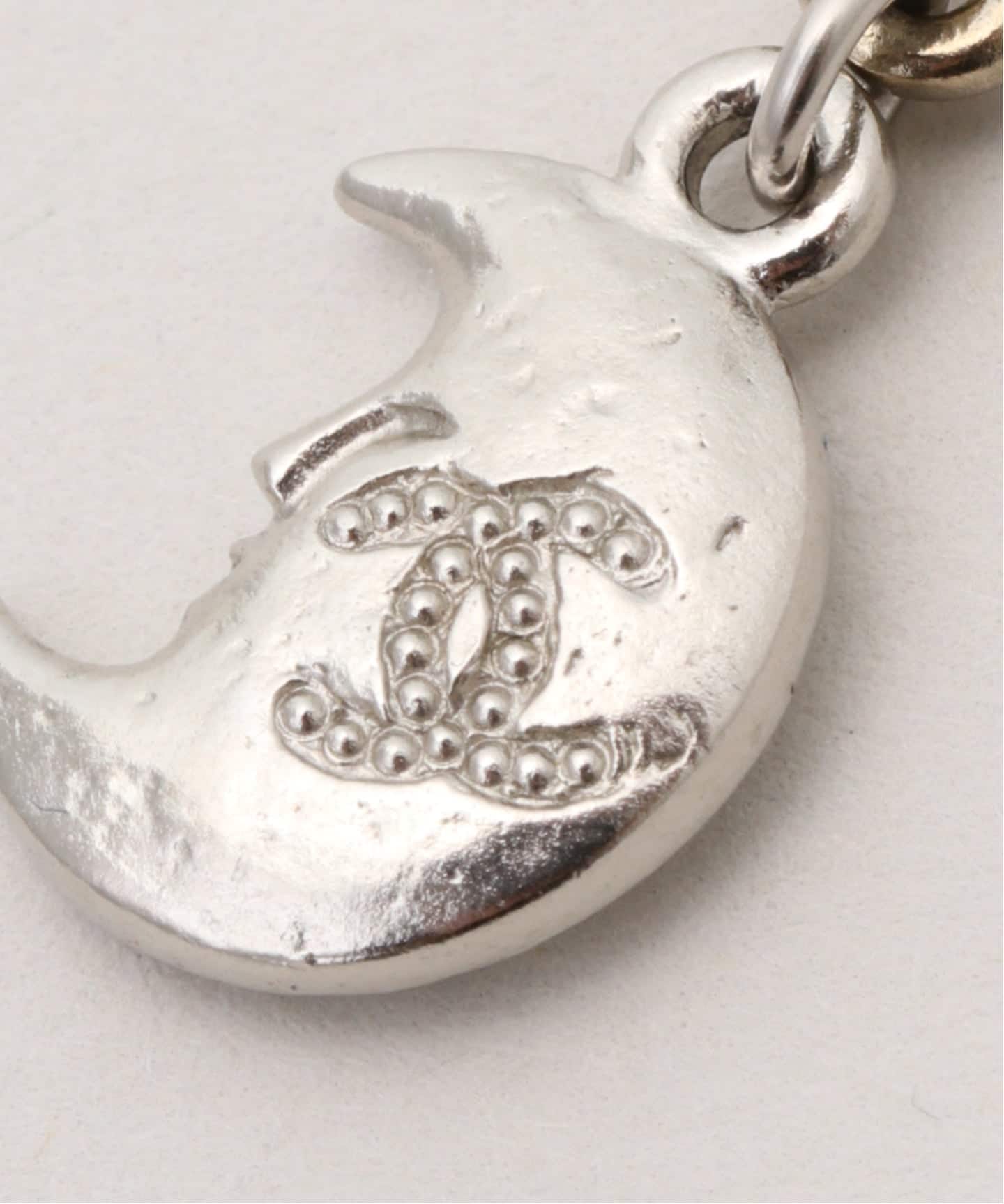 CHANEL/シャネル】CC pierce rs star&moon(両耳)（ピアス（両耳用