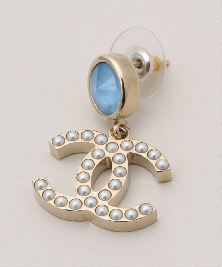 CHANEL/シャネル】CC pierce pearl(両耳)（ピアス（両耳用 