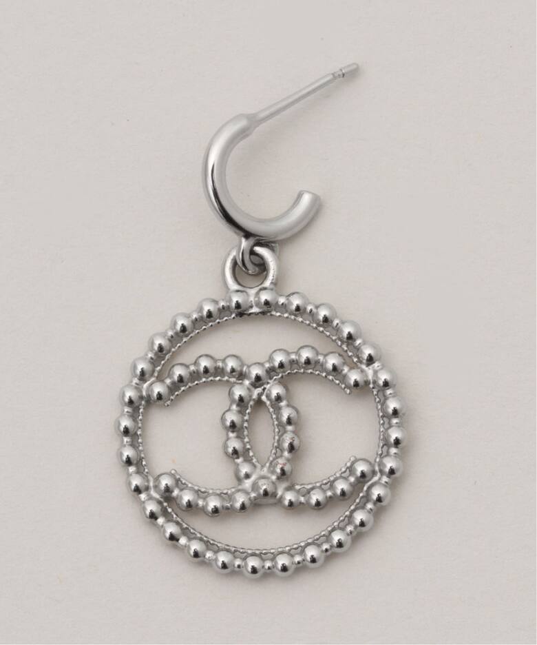 CHANEL/シャネル】CC pierce round(両耳)（ピアス（両耳用 