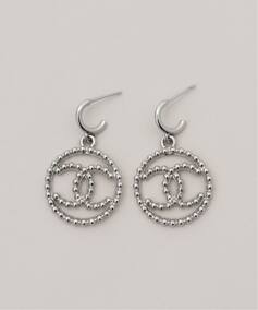 CHANEL/シャネル】CC pierce round(両耳)（ピアス（両耳用 