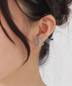 VINTAGE CHANEL/シャネル】CC pierce(両耳)（ピアス（両耳用 
