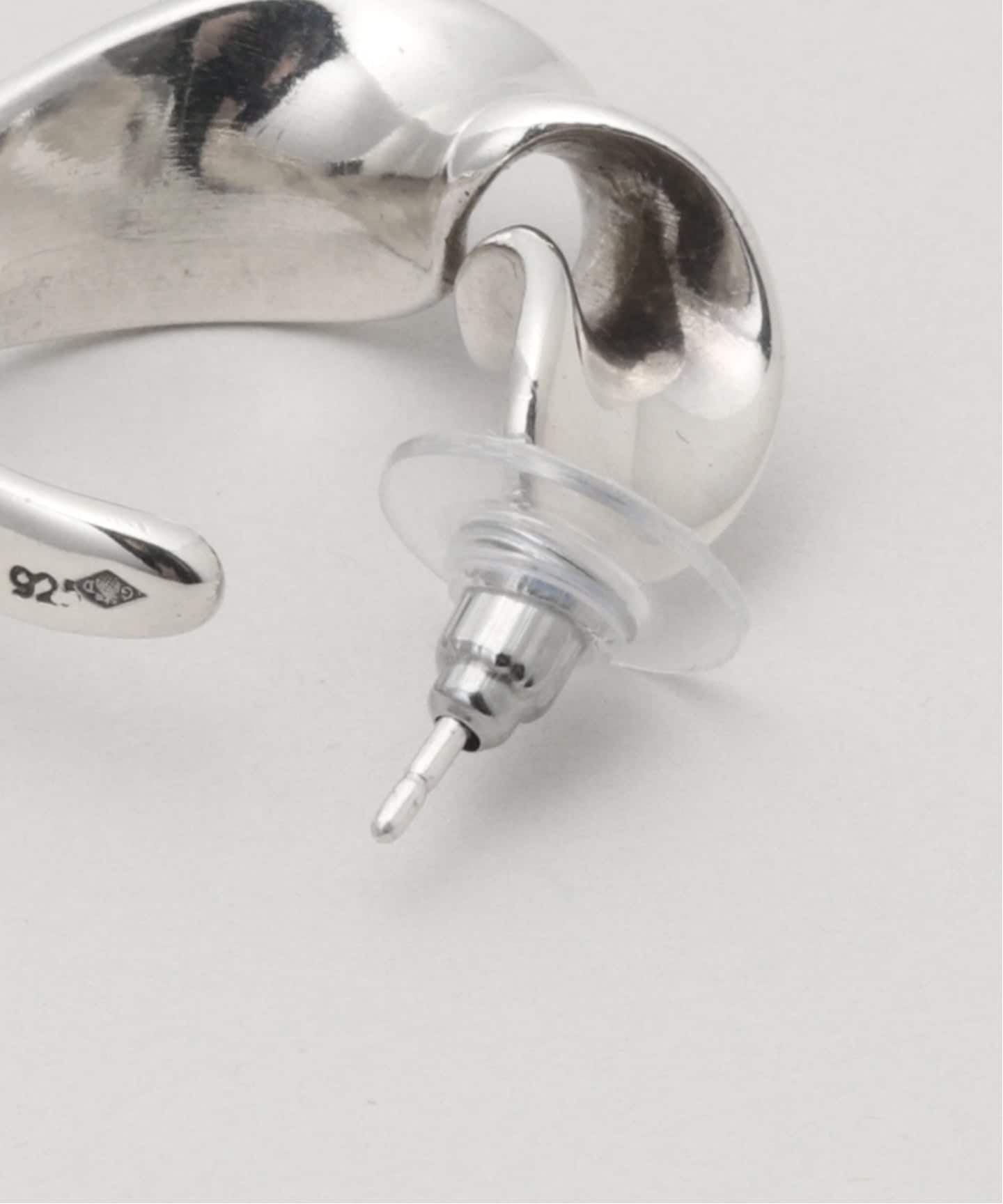 VINTAGE CHANEL/シャネル】pierce hoop twist(両耳)（ピアス（両耳用