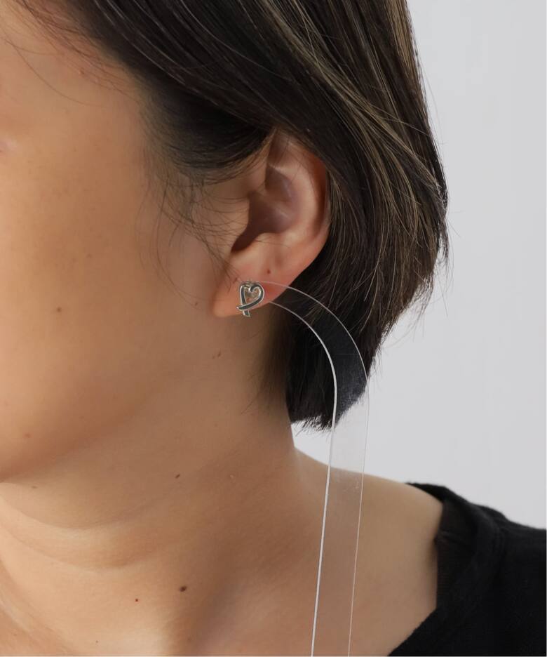 VINTAGE TIFFANY&Co./ティファニー】Loving heart pierce(両耳 