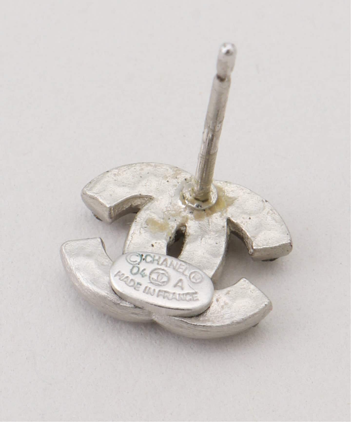 VINTAGE CHANEL/シャネル】CC pierce (両耳)（ピアス（両耳用
