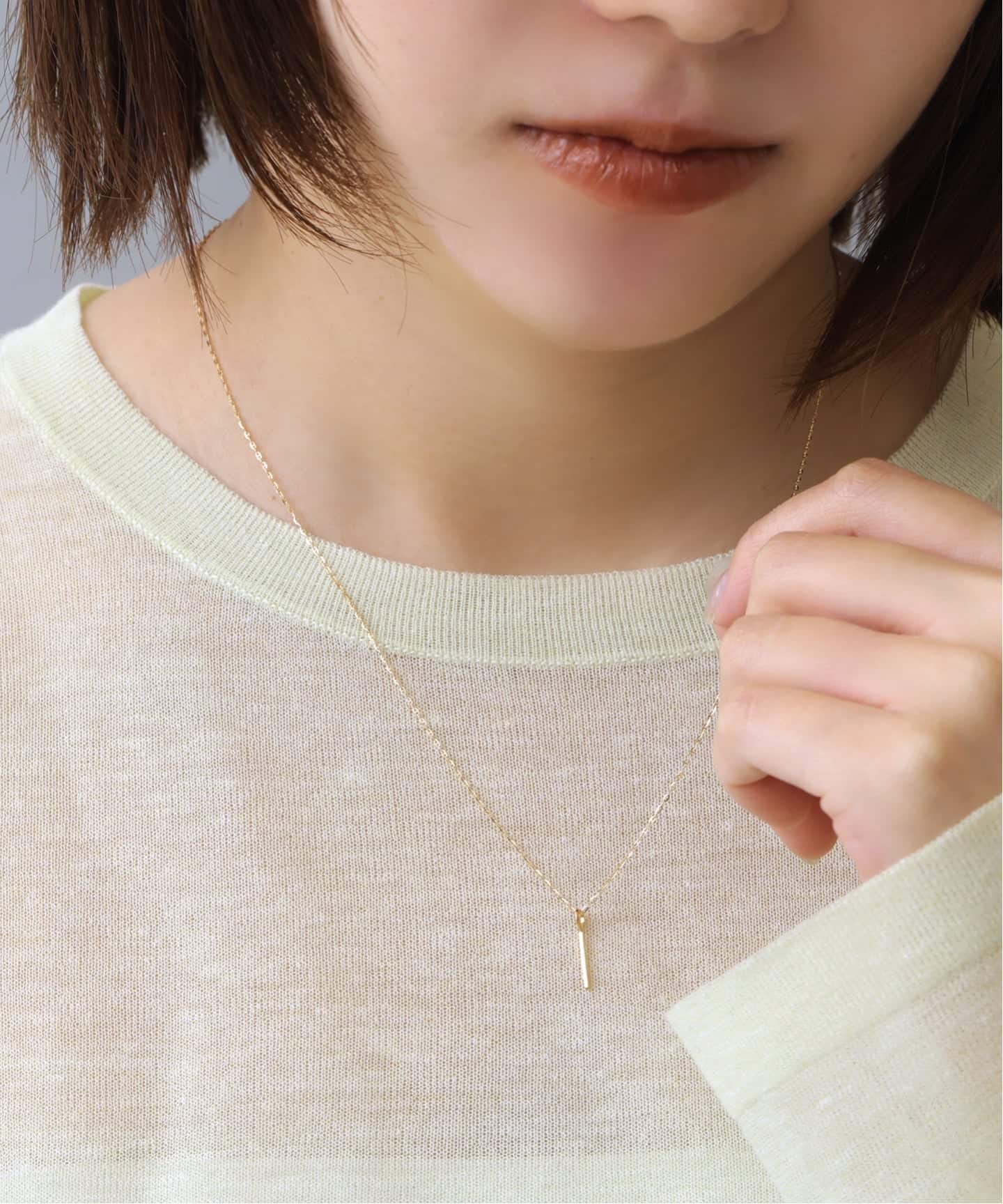 バーモチーフチャーム K18（チャーム）｜Lilas（リラ）の通販
