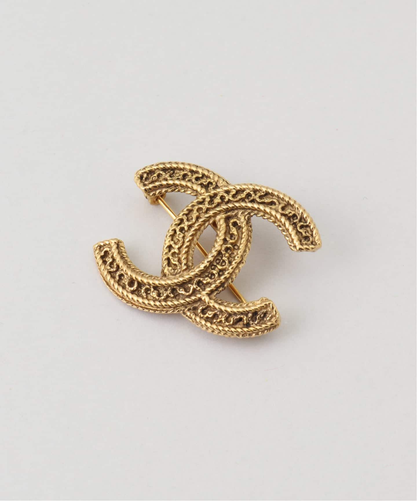 正規店購入品]VINTAGE CHANEL/シャネルCC brooch lace VINTAGE CHANEL/シャネル】brooch（コサージュ）｜DECOUVERTE（デクー