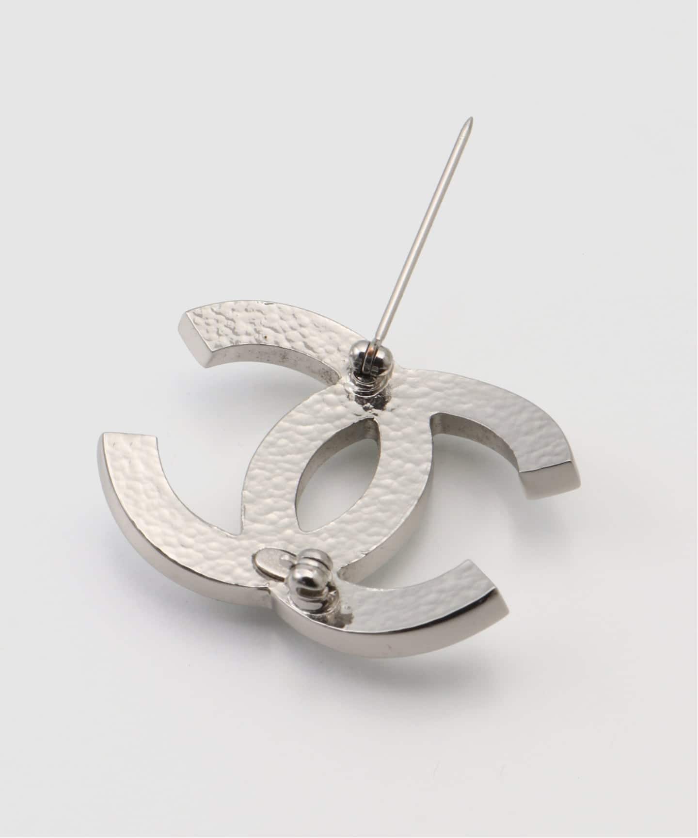 （vintage）　CHANEL ブローチsilver VINTAGE CHANEL/シャネル】brooch（コサージュ）｜DECOUVERTE（デクー