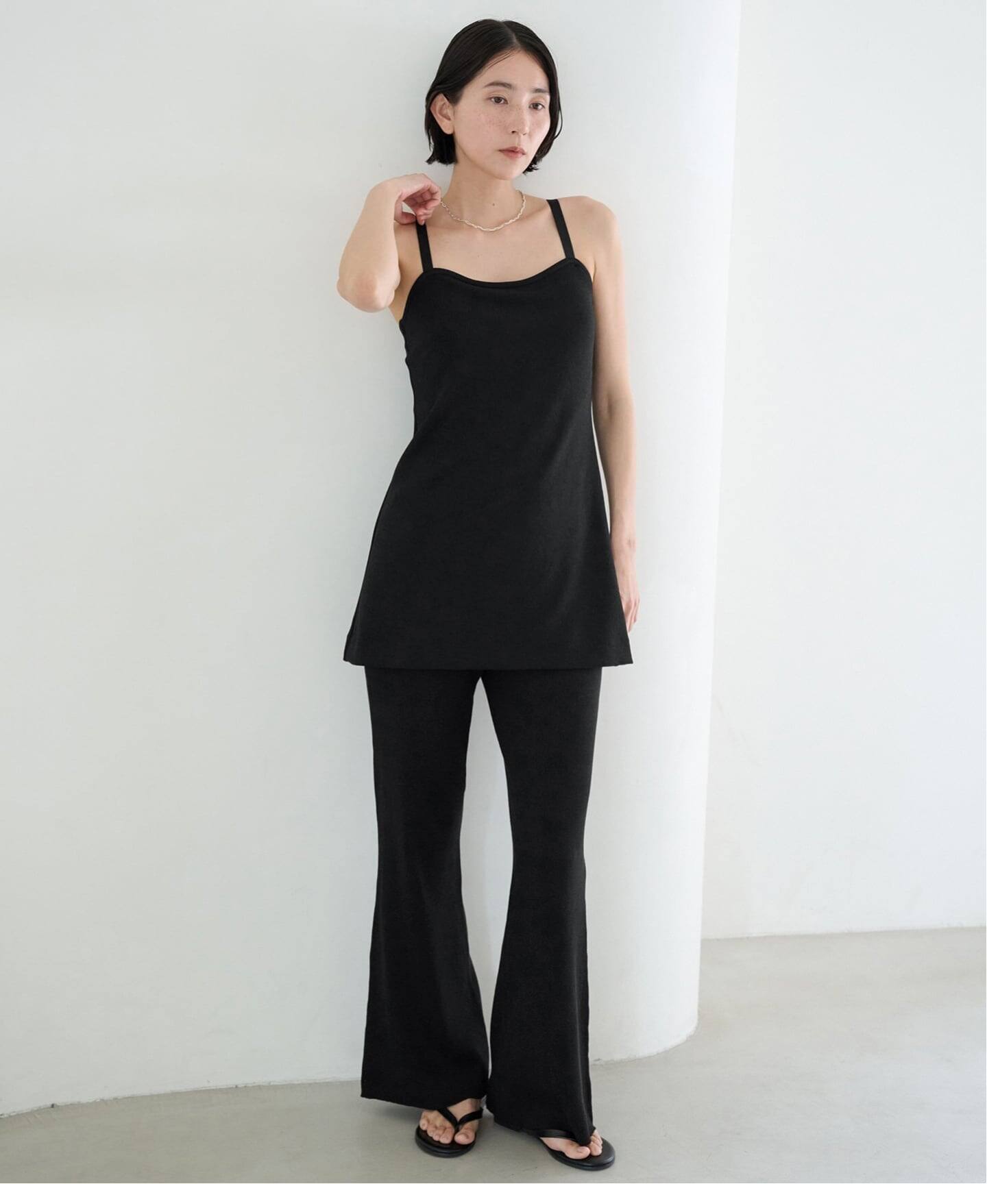 EMILY WEEK×FRAMeWORK ジョーゼットキャミソール（カップ付きインナー 