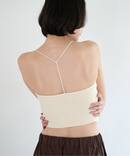 EMILY WEEK×FRAMeWORK Yバックブラキャミソール