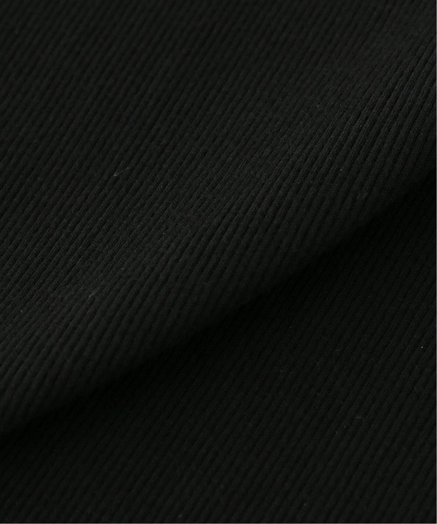 babaco/ババコ】Cotton/Silk Ribbed Tank Top w/Emb / BA01-CR83