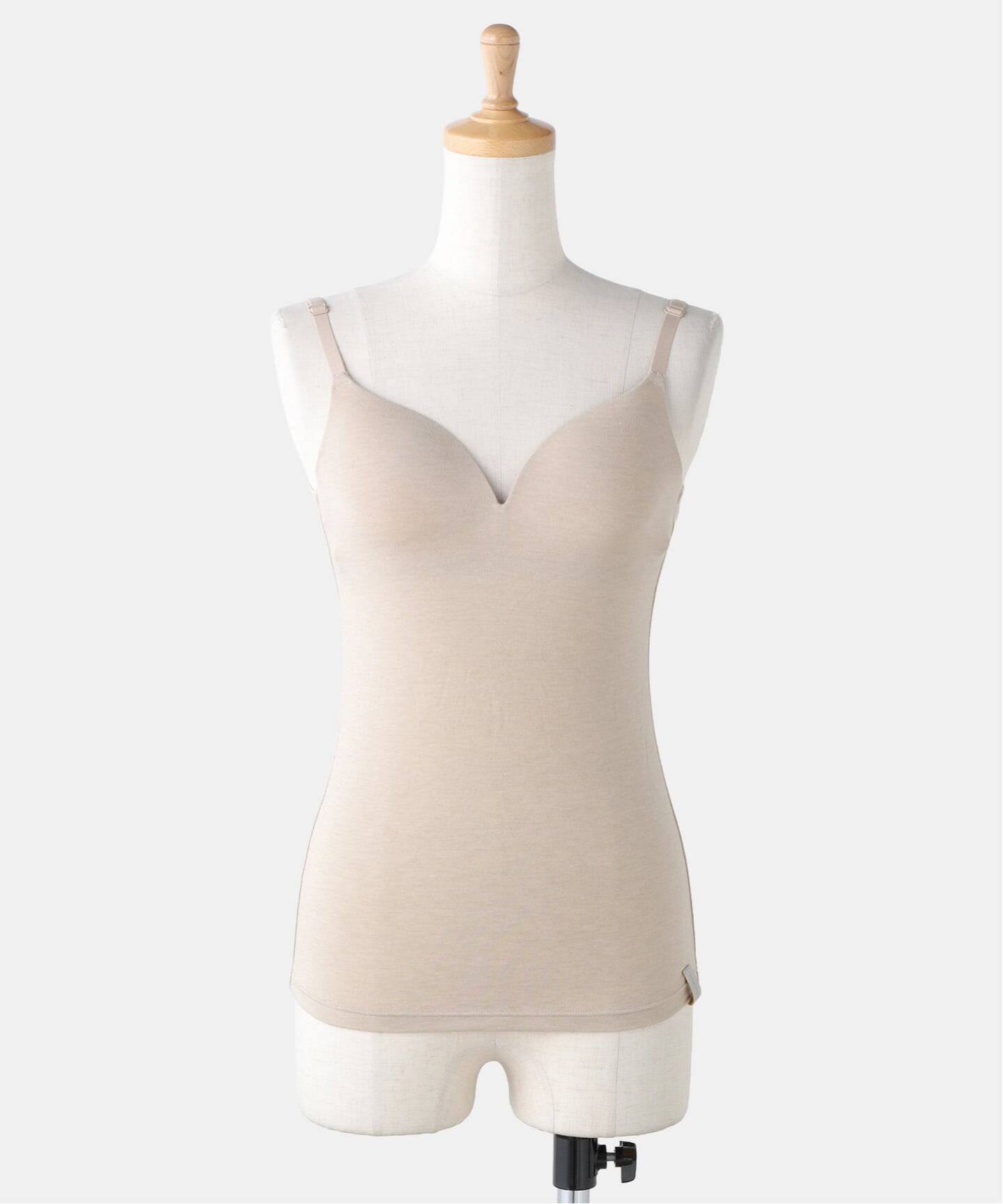 one nova/ワン ノバ】 3D Wireless Bra Camisole（カップ付きインナー 