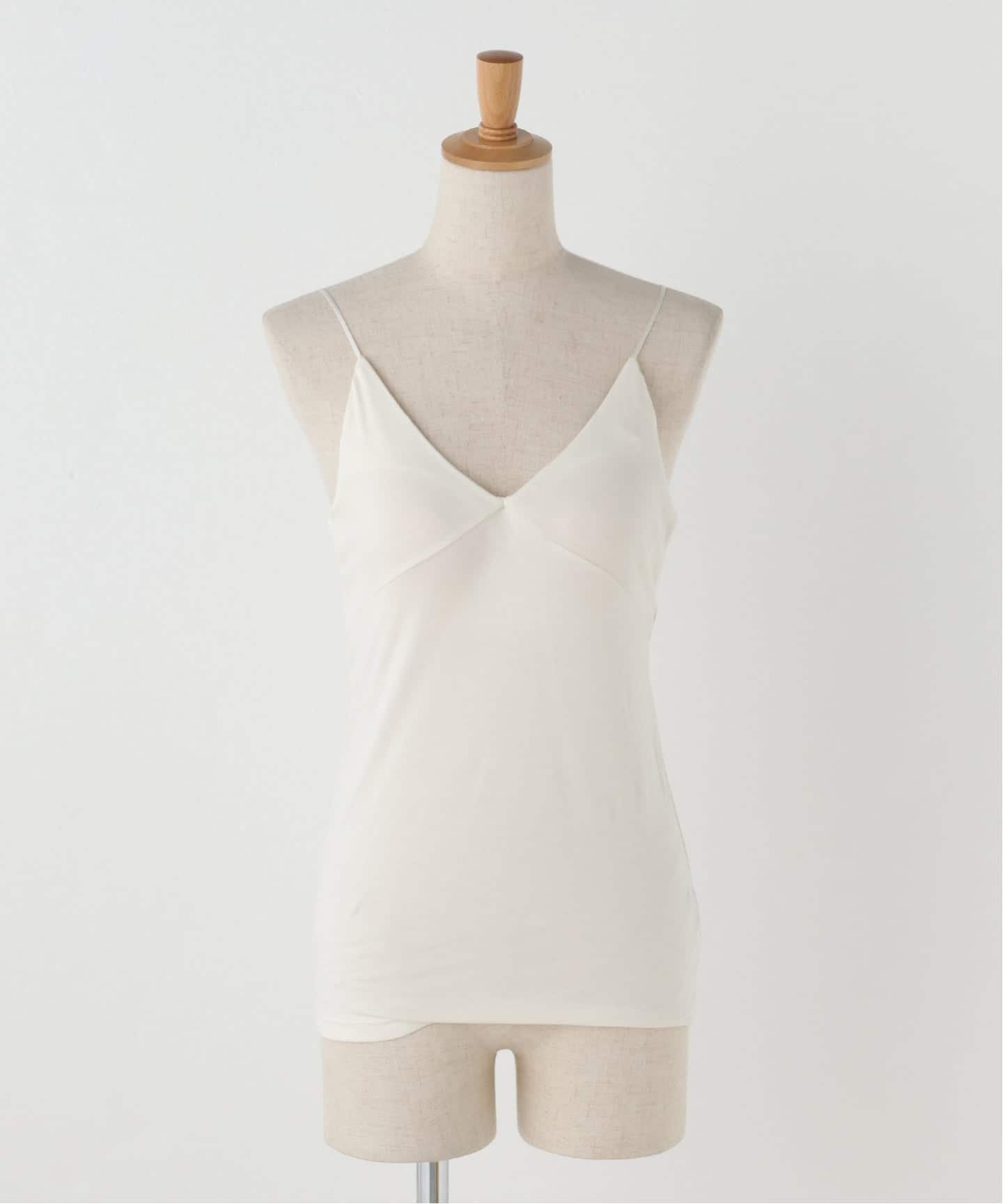 ドゥーズィエムクラス【LALA VIE/ララヴィ】キャミソール ホワイト 36 LALA VIE/ララヴィ】ブラトップキャミソール (Lena) / A7204-2 16AA01