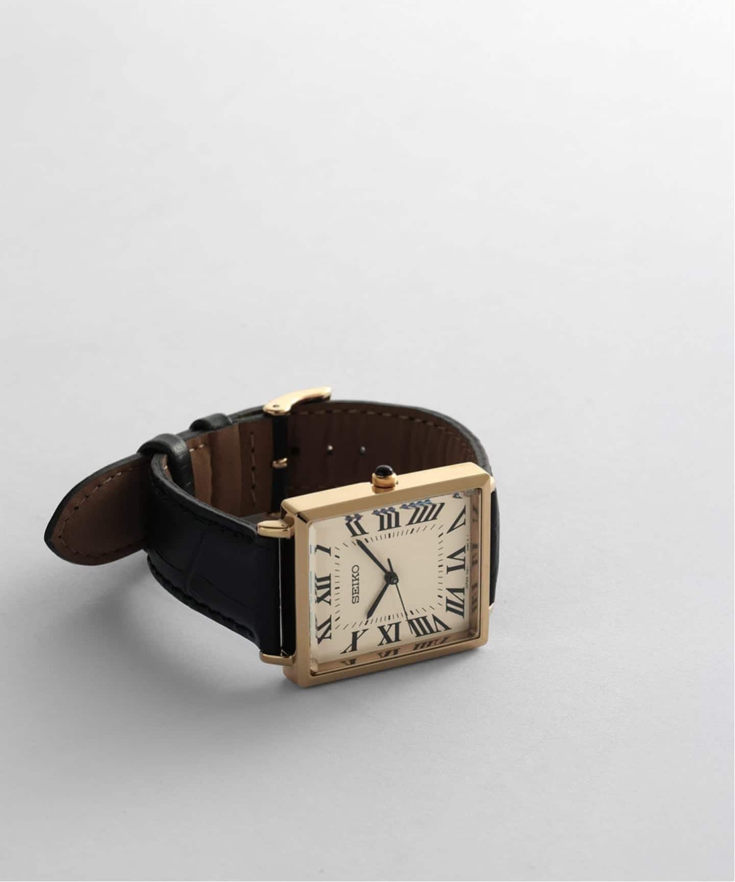 SEIKOセイコー Exclusive EDIFICE x HIROB 別注 予約》SEIKO Exclusive EDIFICE x HIROB Yellow gold 別注（新品