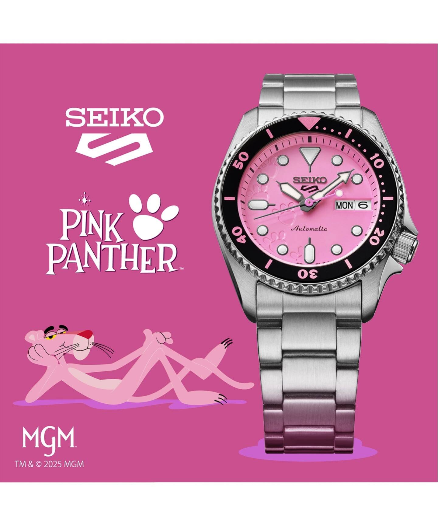 Web限定予約》SEIKO 5 SPORTS SBSA321 PINK PANTHER（新品）｜HIROB