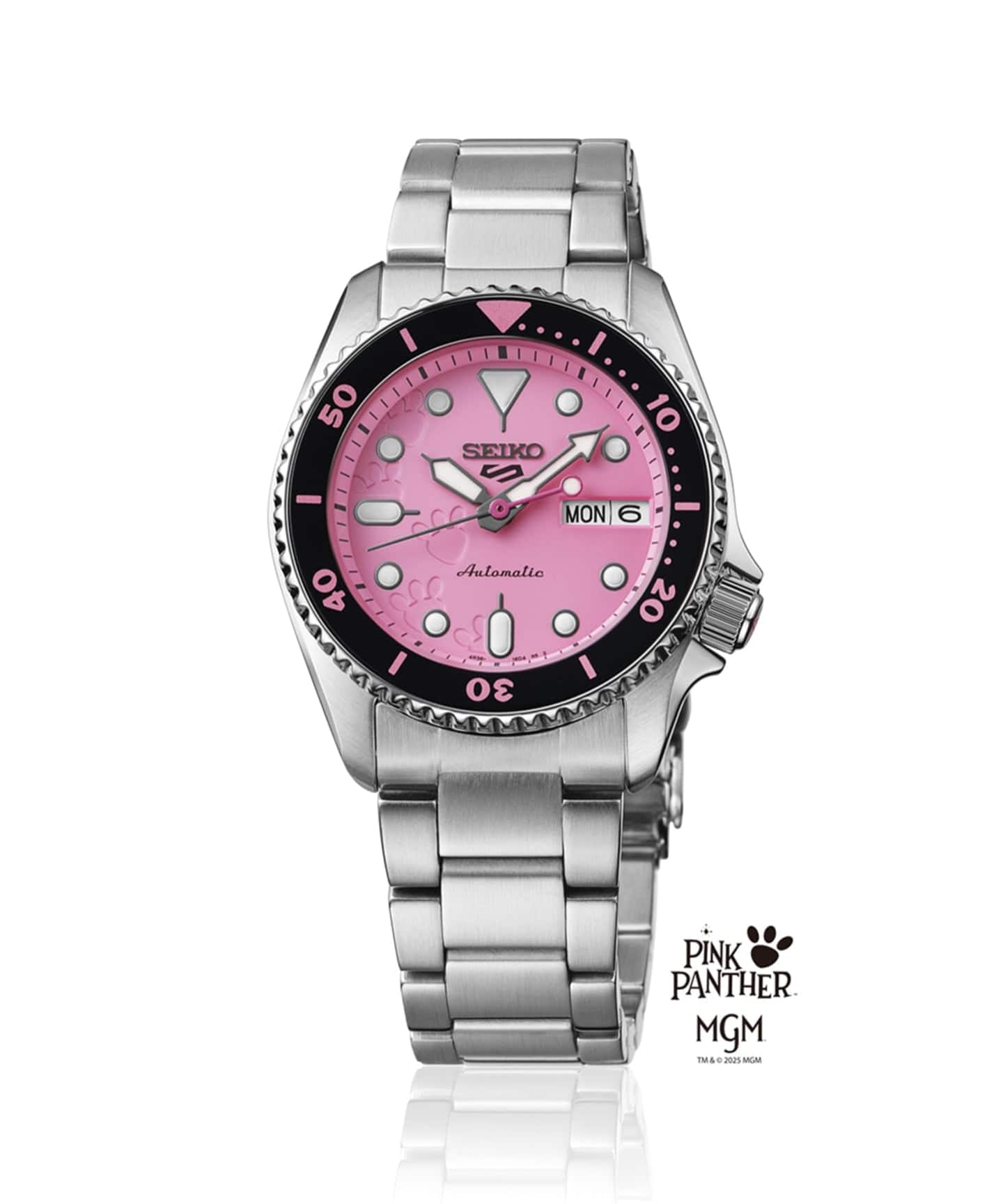 Web限定予約》SEIKO 5 SPORTS SBSA321 PINK PANTHER（新品）｜HIROB