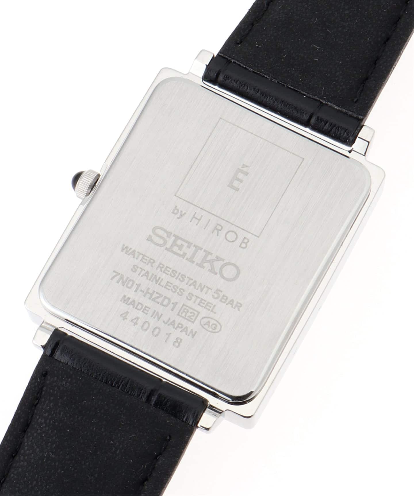 [希少] SEIKO EDIFICE × HIROB 別注モデル 予約》SEIKO Exclusive EDIFICE x HIROB Silver 別注（新品）｜HIROB