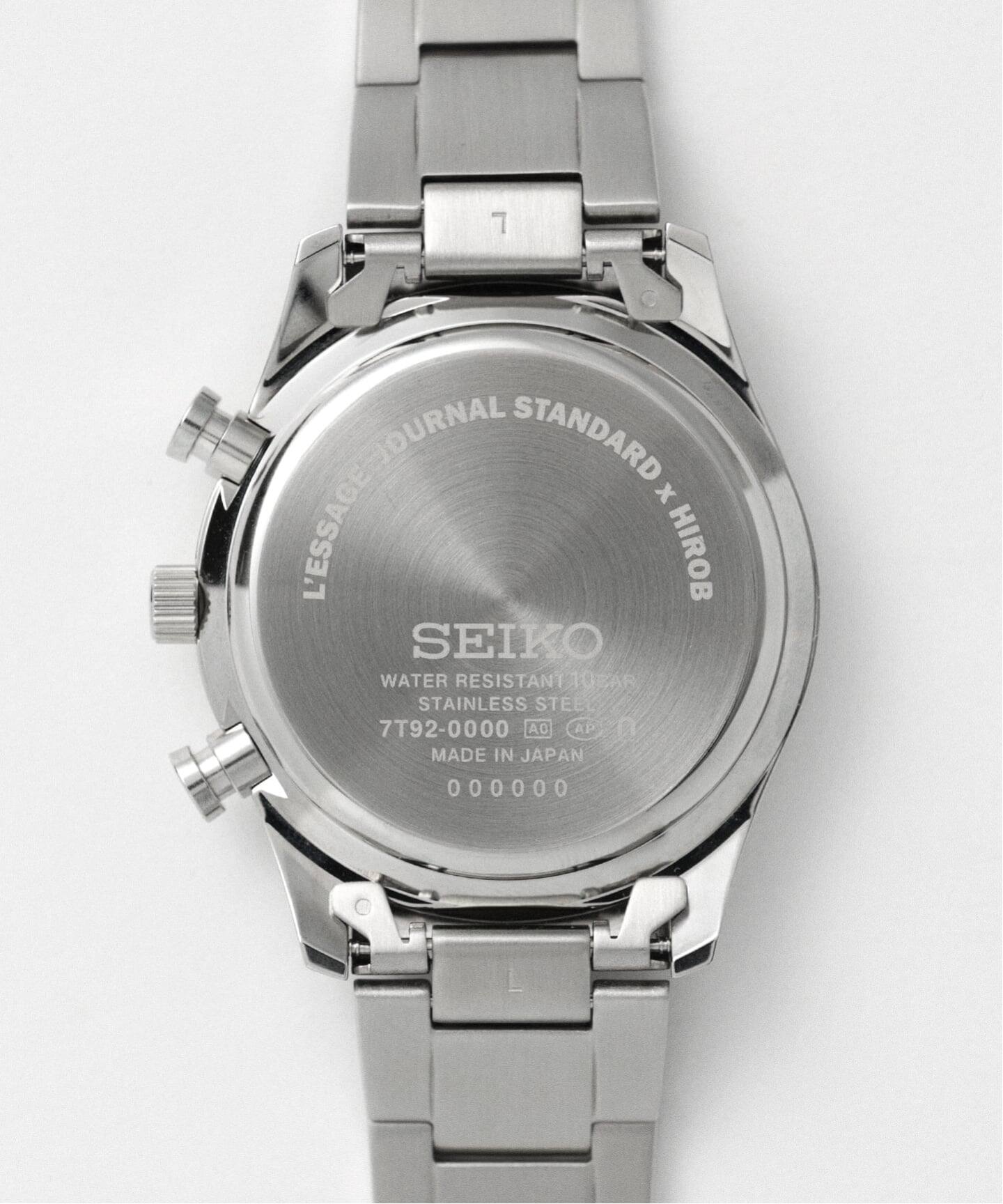 予約》SEIKO Exclusive L'ESSAGE x HIROB HZQ010J クロノグラフ（新品