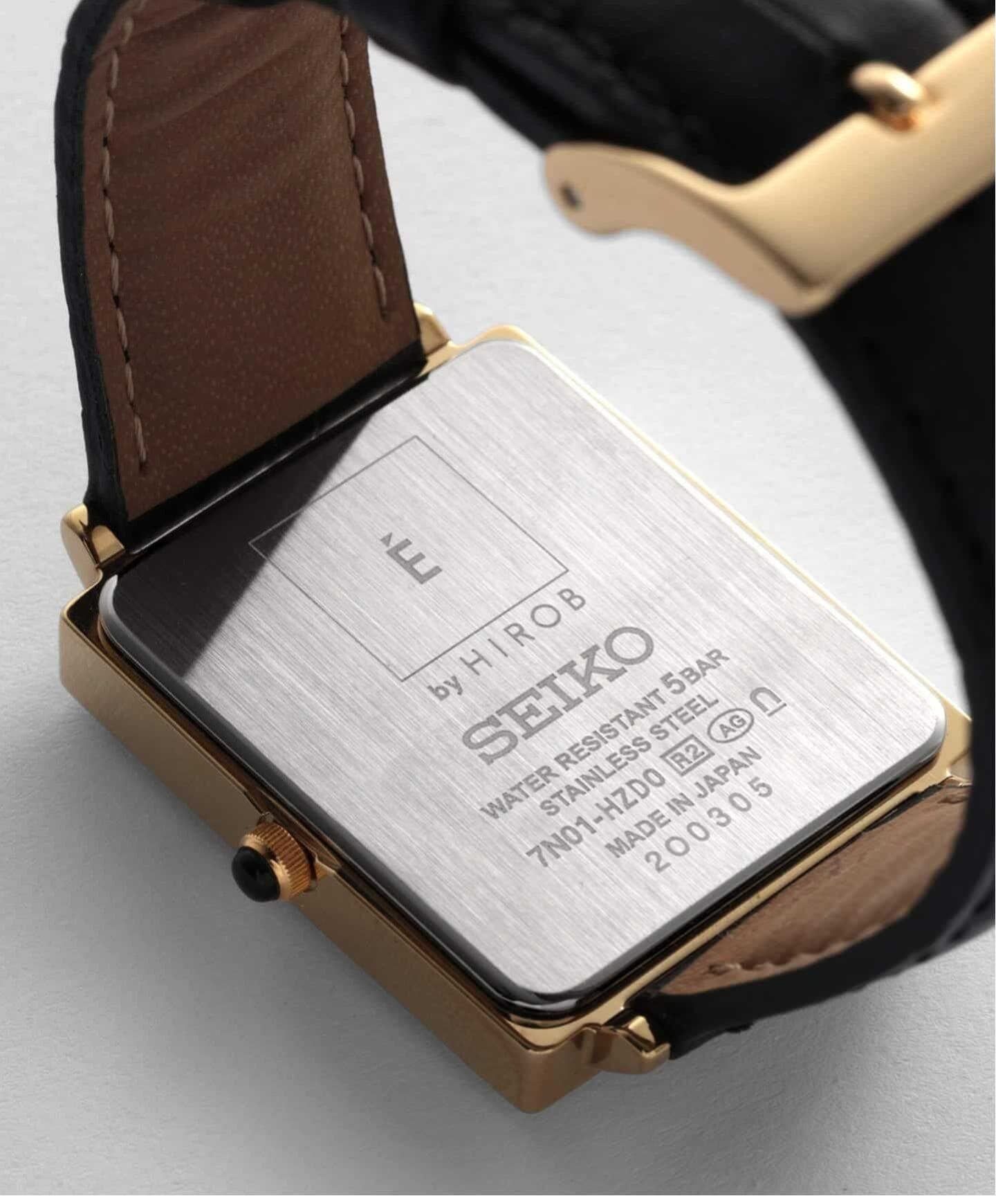 HIROBゴールドの時計 HIROB｜《追加予約》SEIKO Exclusive EDIFICE x HIROB Yellow gold