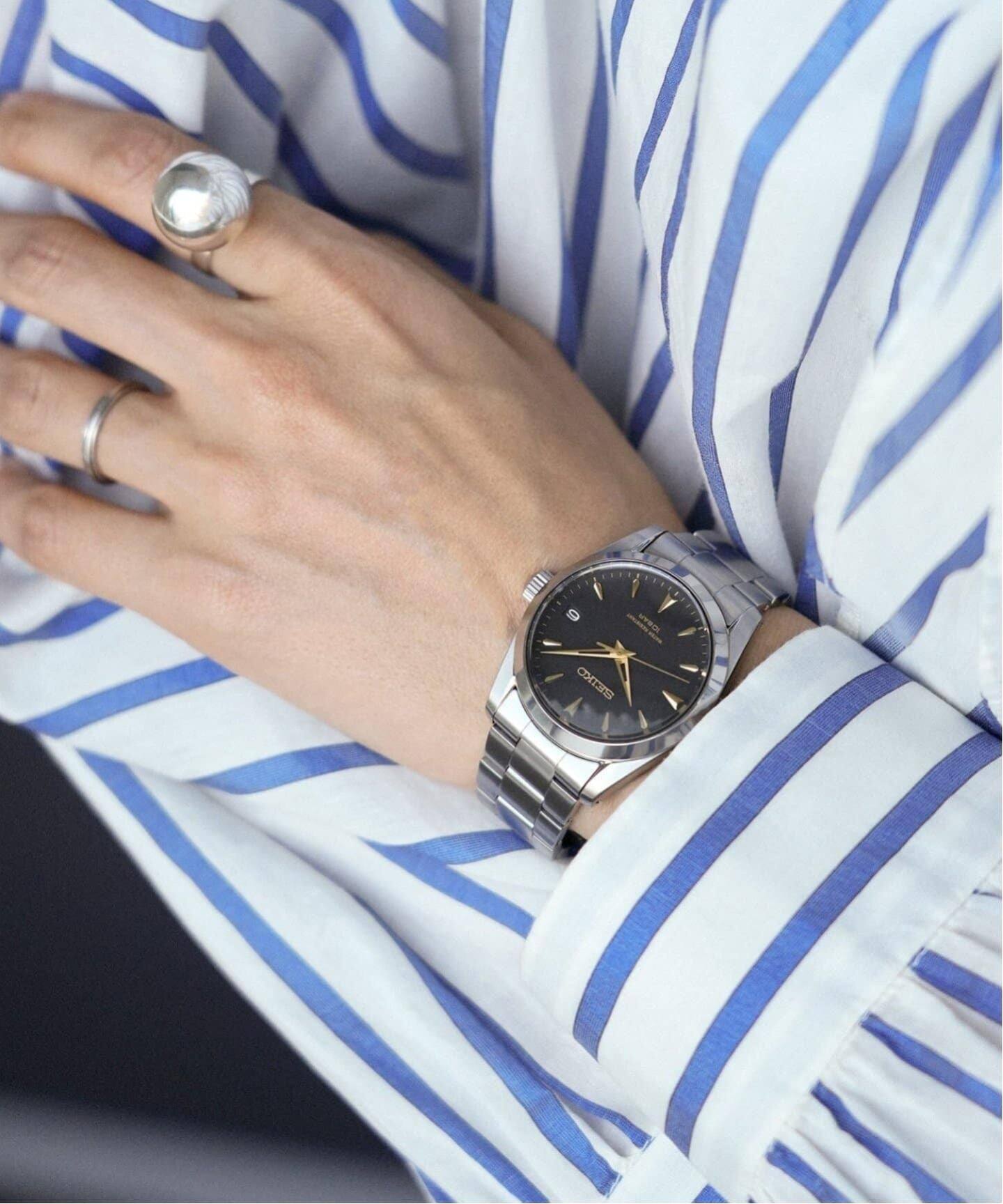 予約》SEIKO Exclusive IENA x HIROB Black 別注（新品）｜HIROB