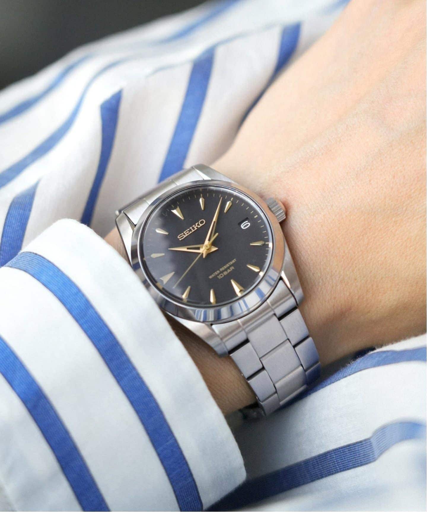 予約》SEIKO Exclusive IENA x HIROB Black 別注（新品）｜HIROB