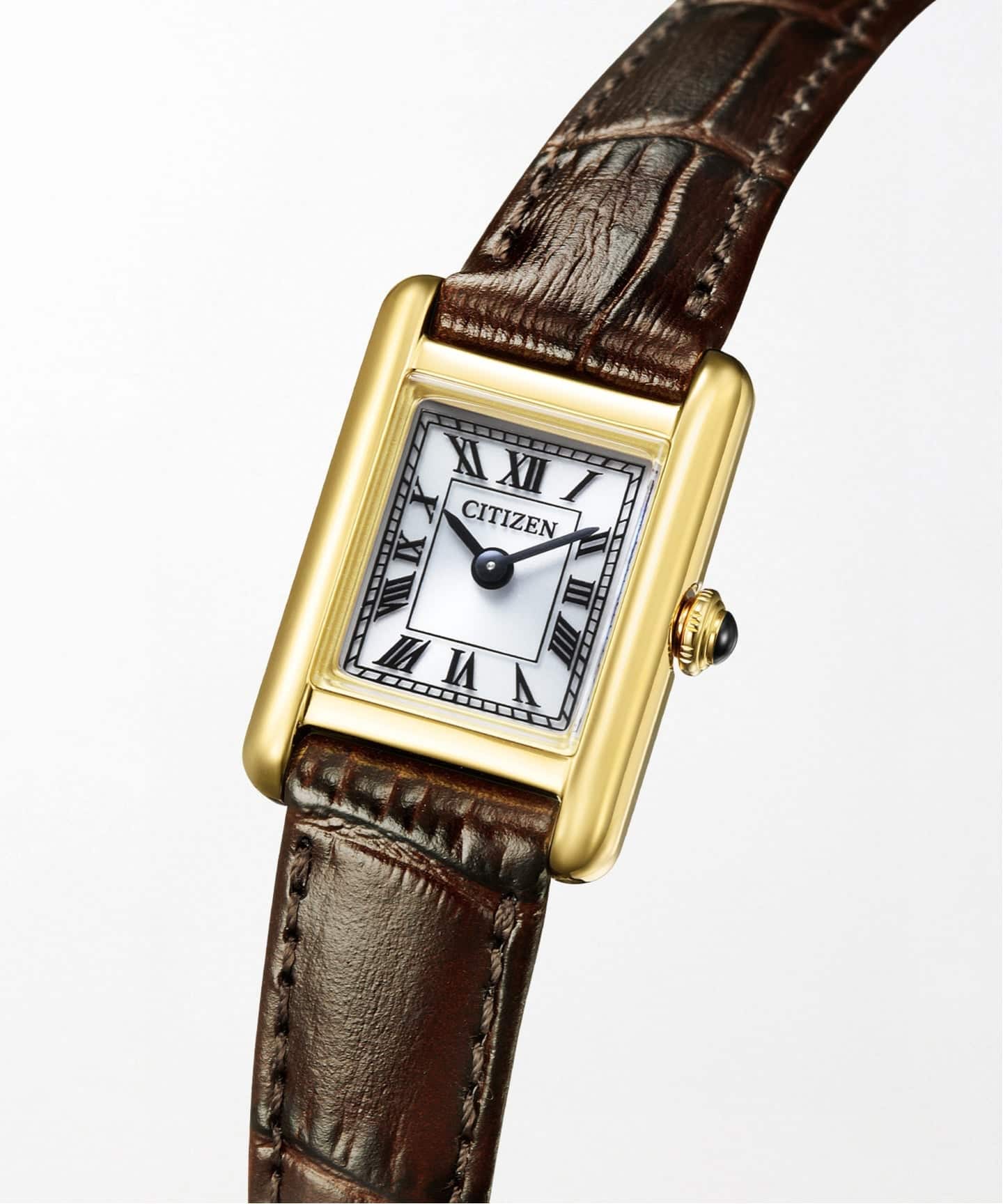 CITIZEN Kii Classic Square EG2797-13A Yellow gold（新品）｜HIROB