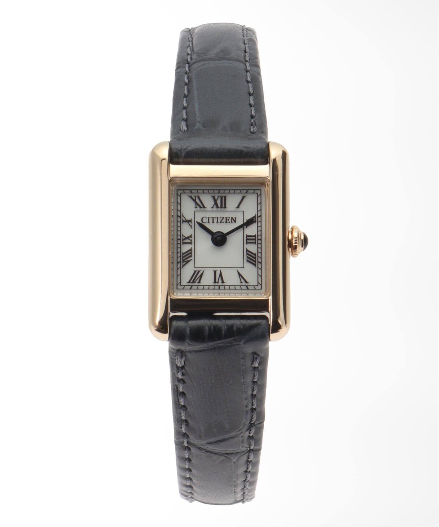 CITIZEN Kii Classic Square Kii EG2799-18W Warm gold（新品）｜HIROB