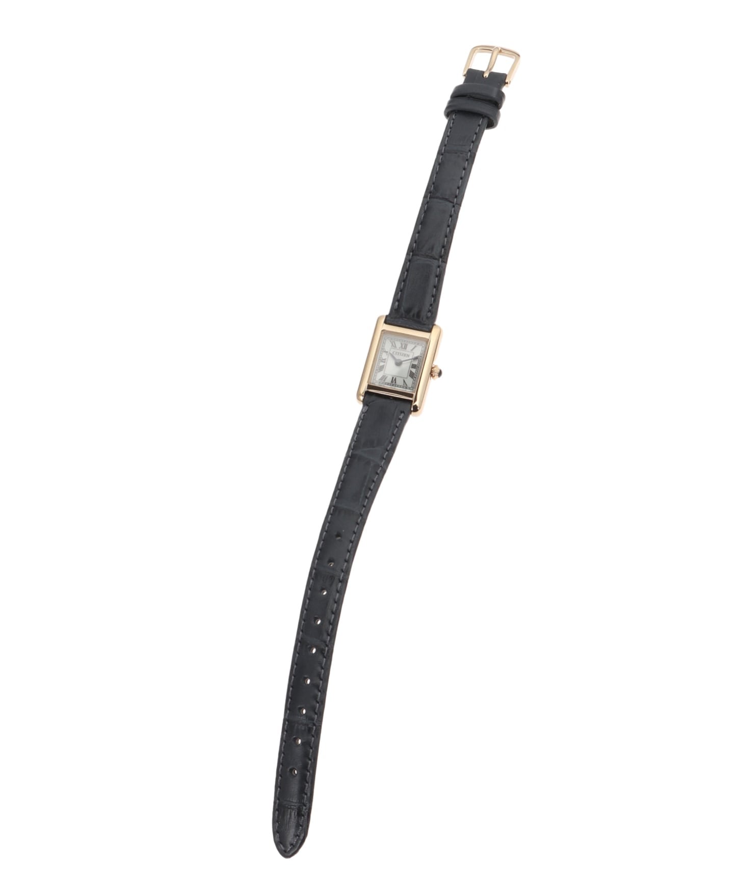 CITIZEN Kii Classic Square Kii EG2799-18W Warm gold（新品）｜HIROB