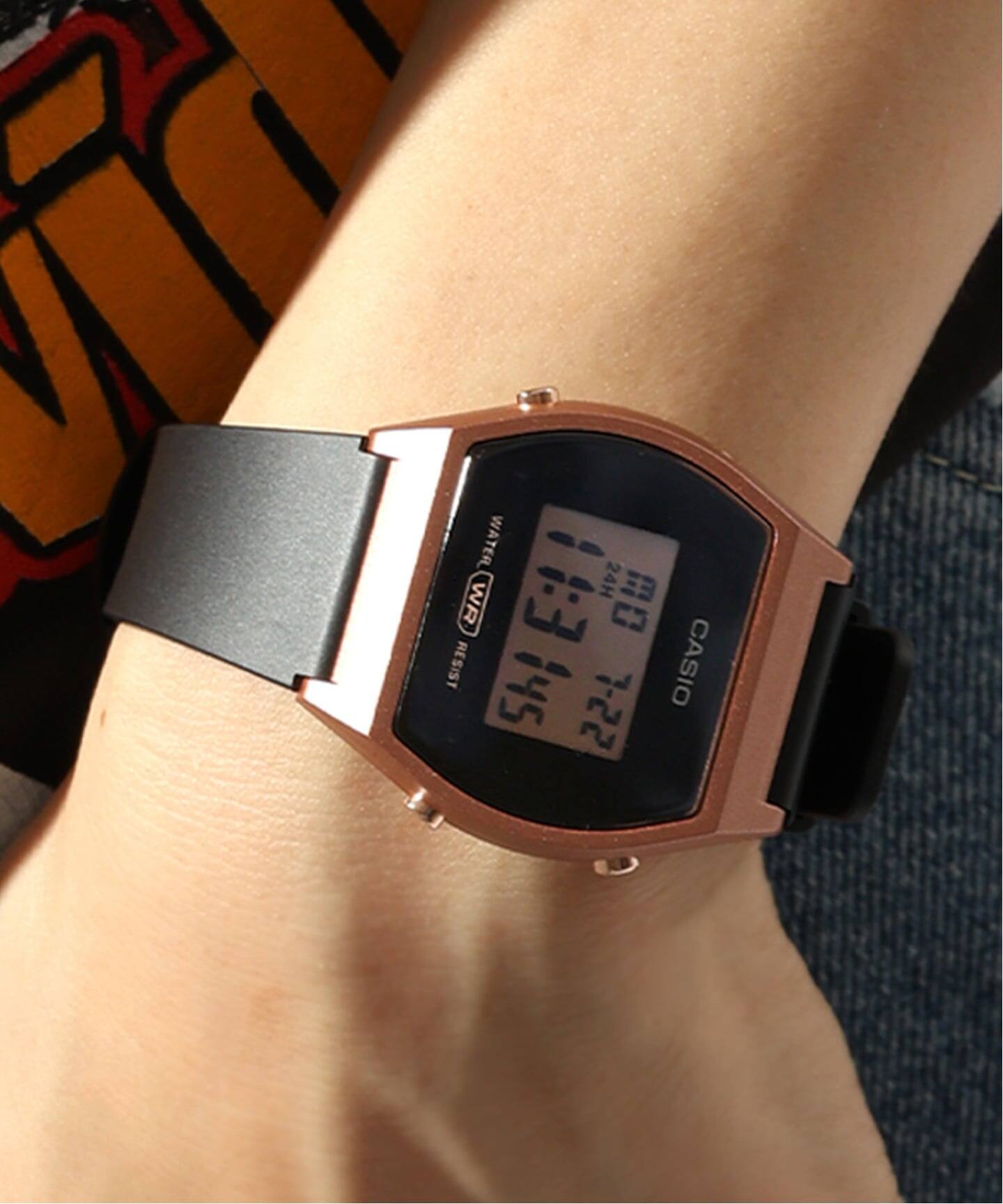 腕時計 Web限定 CASIO LW-204-1AJF Pink & Black（新品）｜HIROB（ヒロブ）の