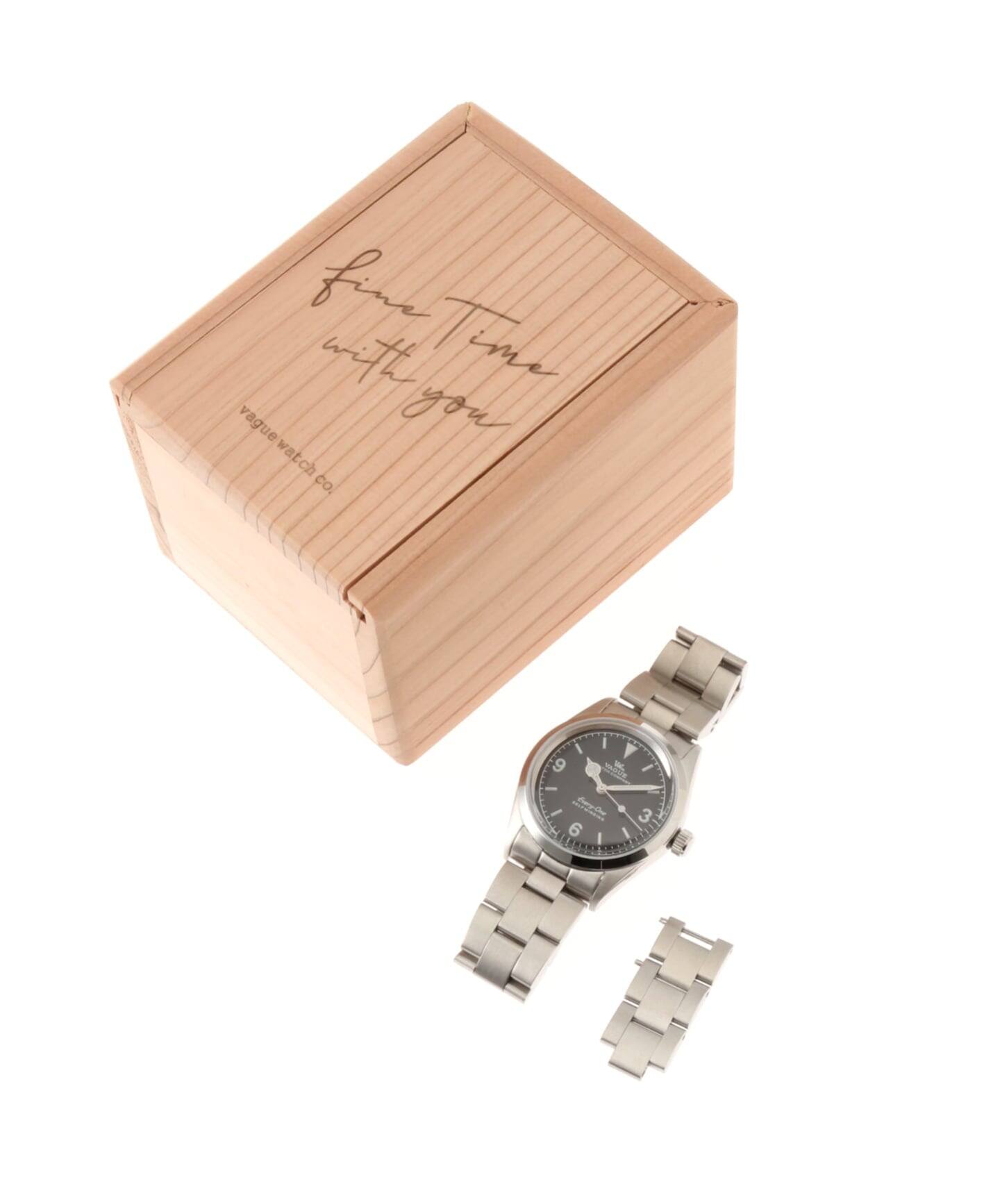 VAGUE WATCH CO. Every-One Black 34mm（新品）｜HIROB（ヒロブ）の