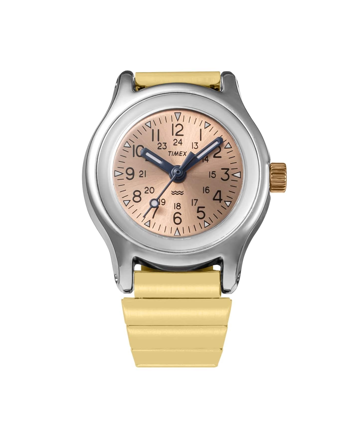 TIMEX Camper Ring Watch TW2Y78000 Silver＆Gold（新品）｜HIROB