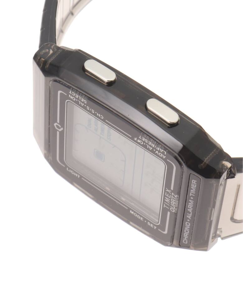 TIMEX Q LCA x-tw2w45000 Black トランスパレント（新品）｜HIROB 