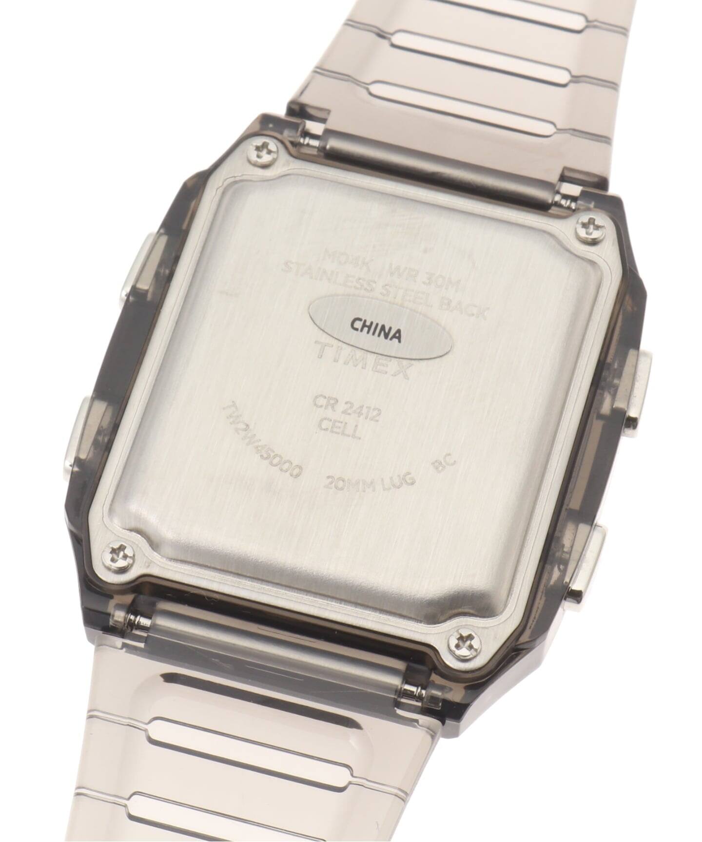 TIMEX Q LCA x-tw2w45000 Black トランスパレント（新品）｜HIROB