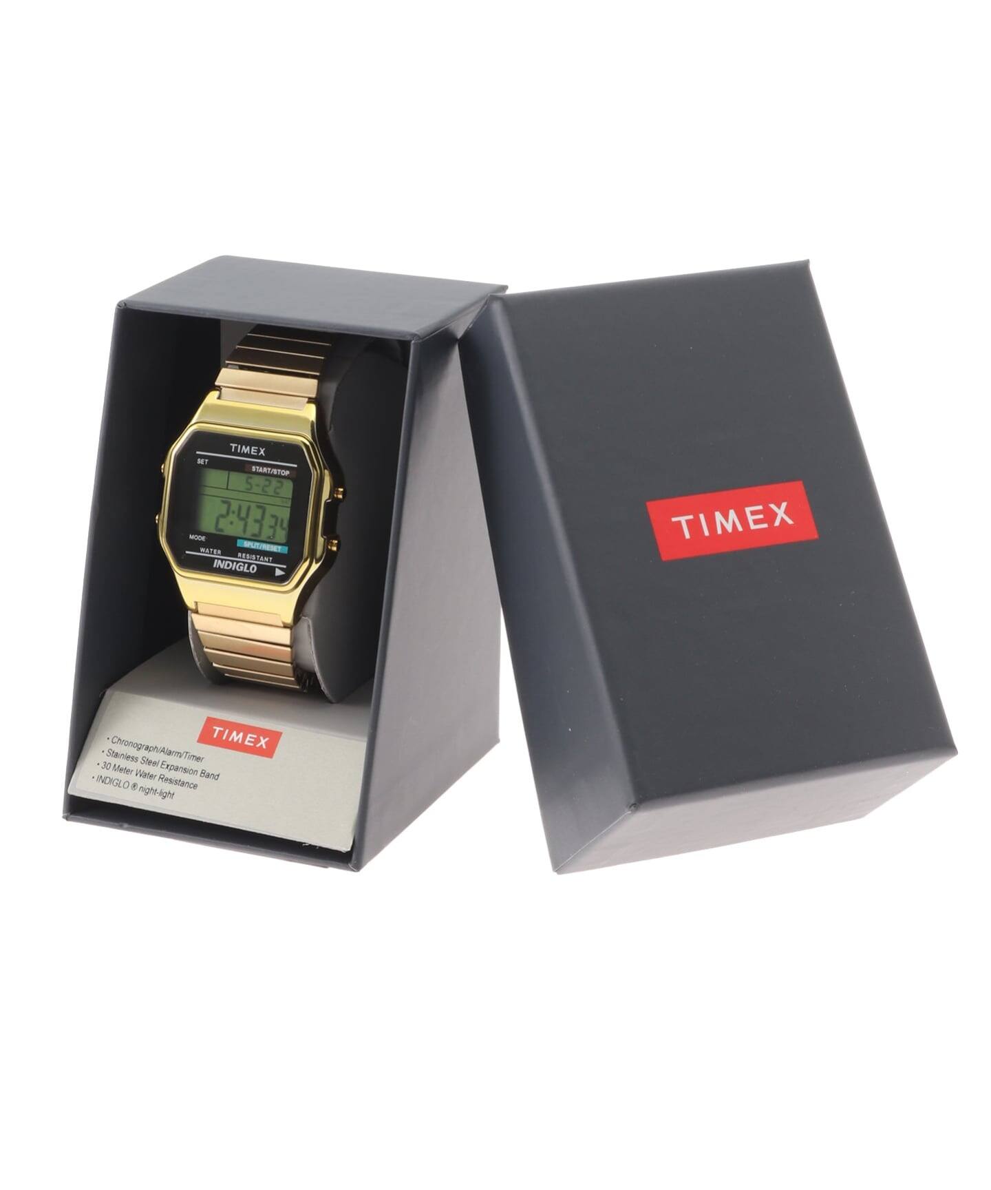 TIMEX CLASSIC DIGITAL tx-t78677 Gold（新品）｜HIROB（ヒロブ）の