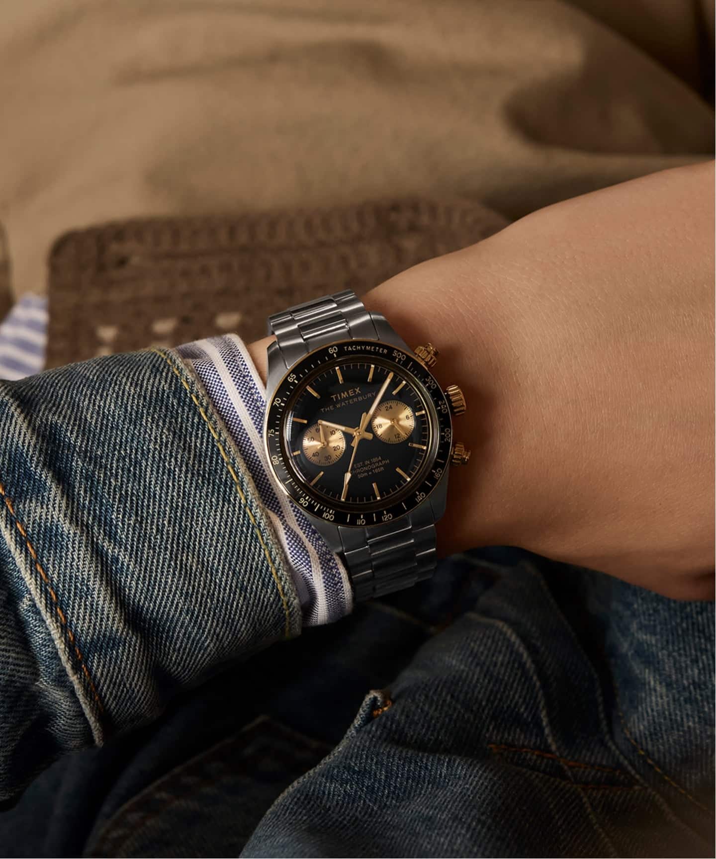 TIMEX Waterbury Heritage Chronograph tx-tw2y24000（新品）｜HIROB