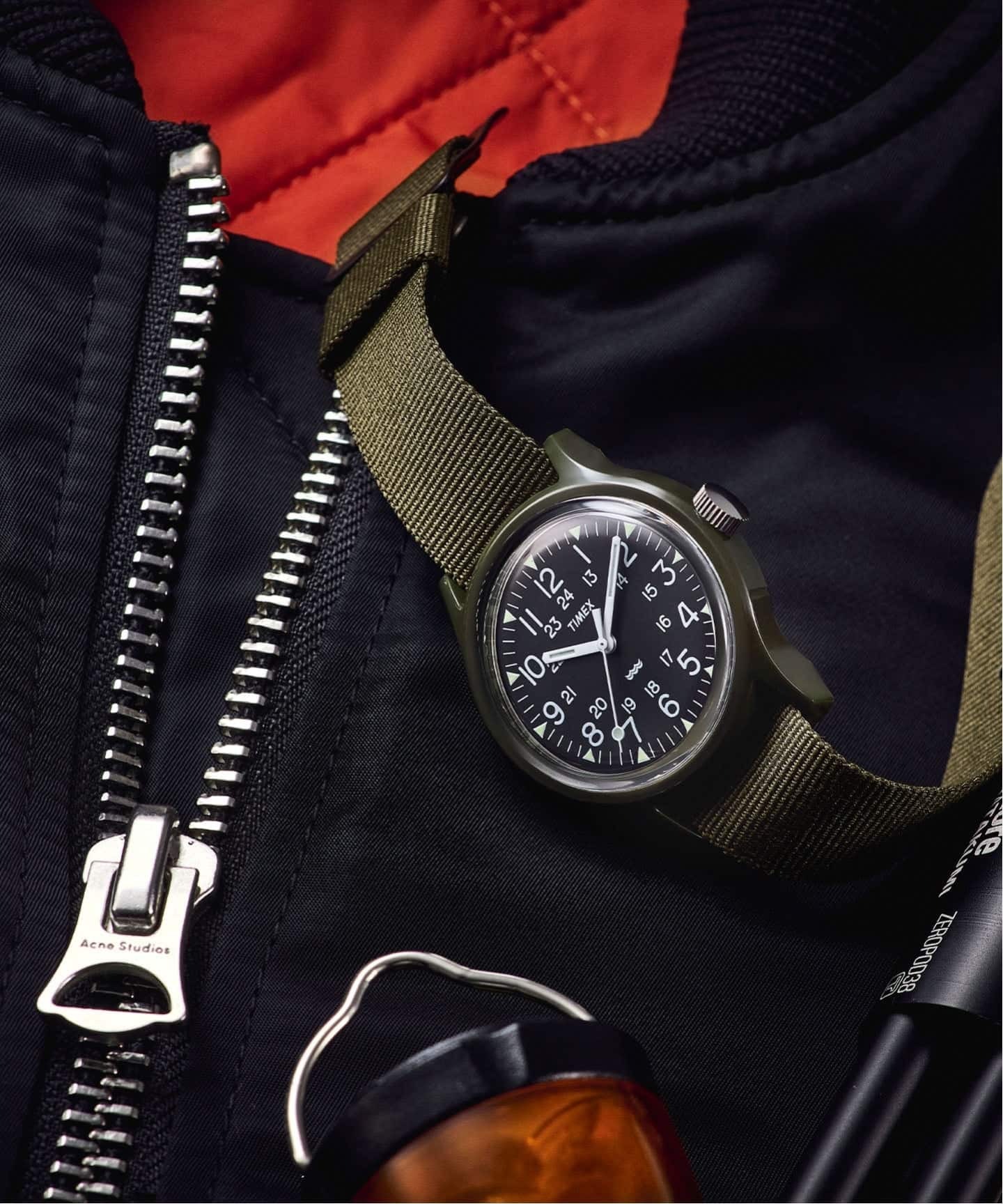 HIROB 時計　黒 IENA（イエナ） 腕時計 SEIKO/セイコー Exclusive IENAxHIROB 30mm
